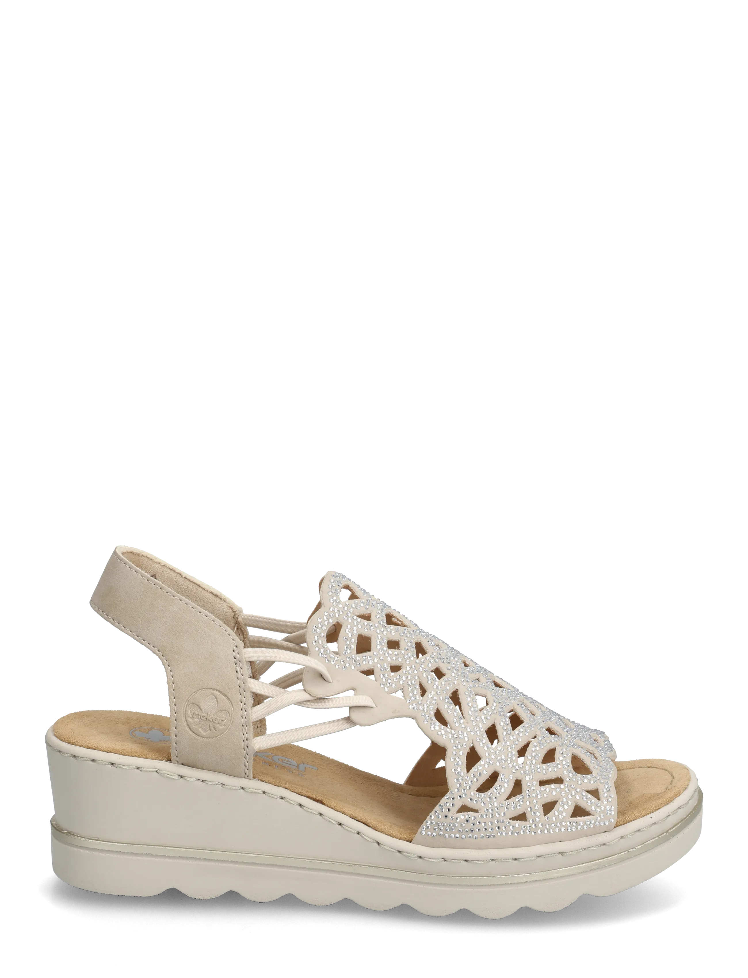 Rieker - 67465-62 - sandaletter - beige - 1