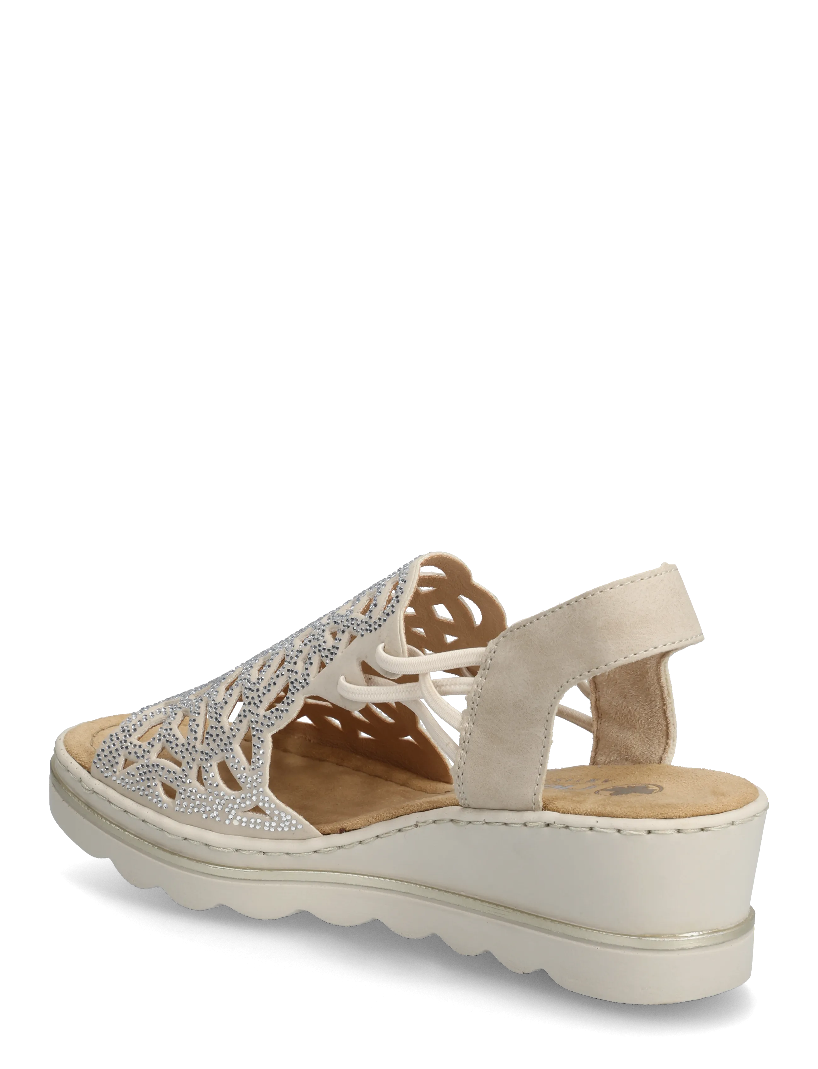 Rieker - 67465-62 - sandaletter - beige - 2