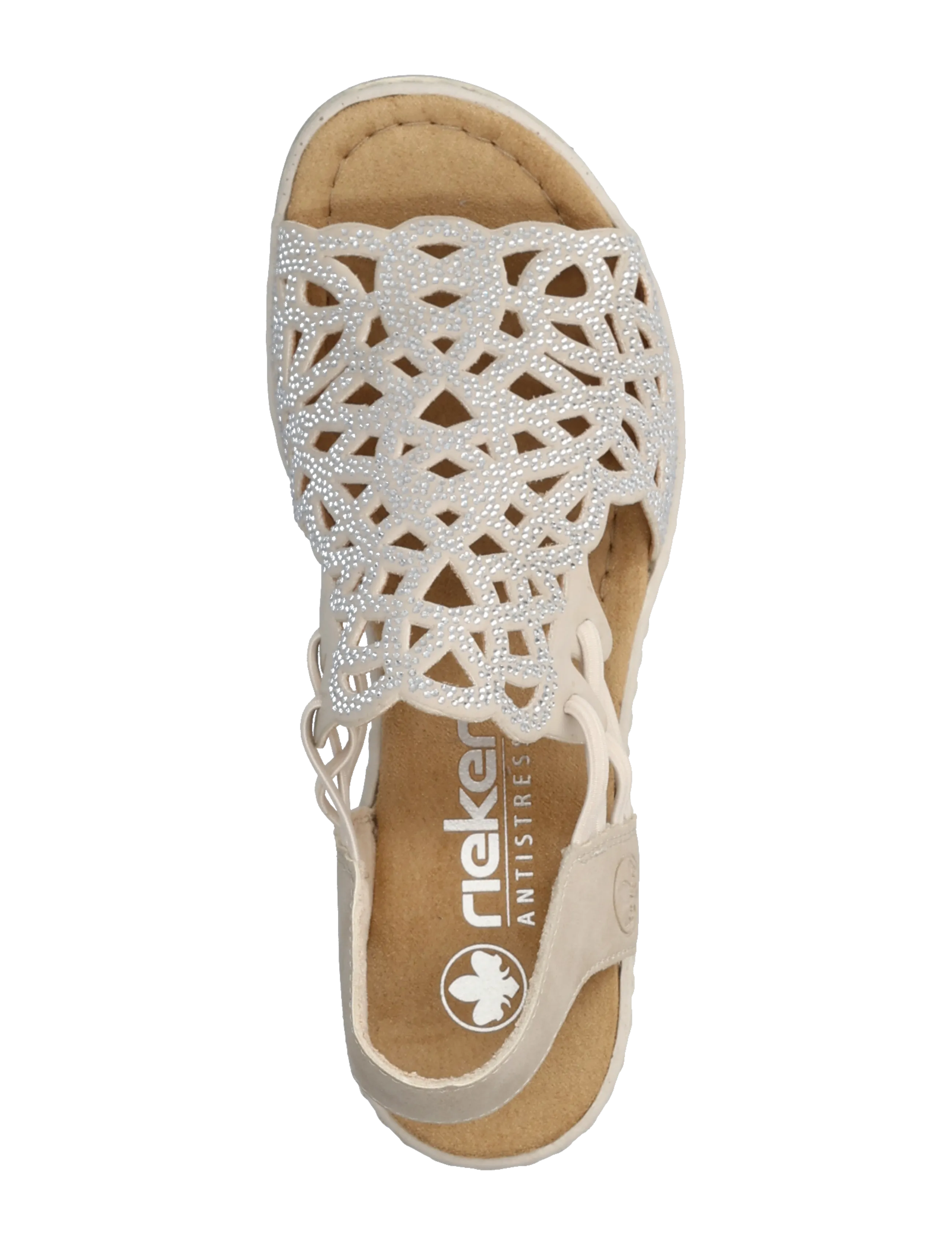 Rieker - 67465-62 - sandaletter - beige - 3