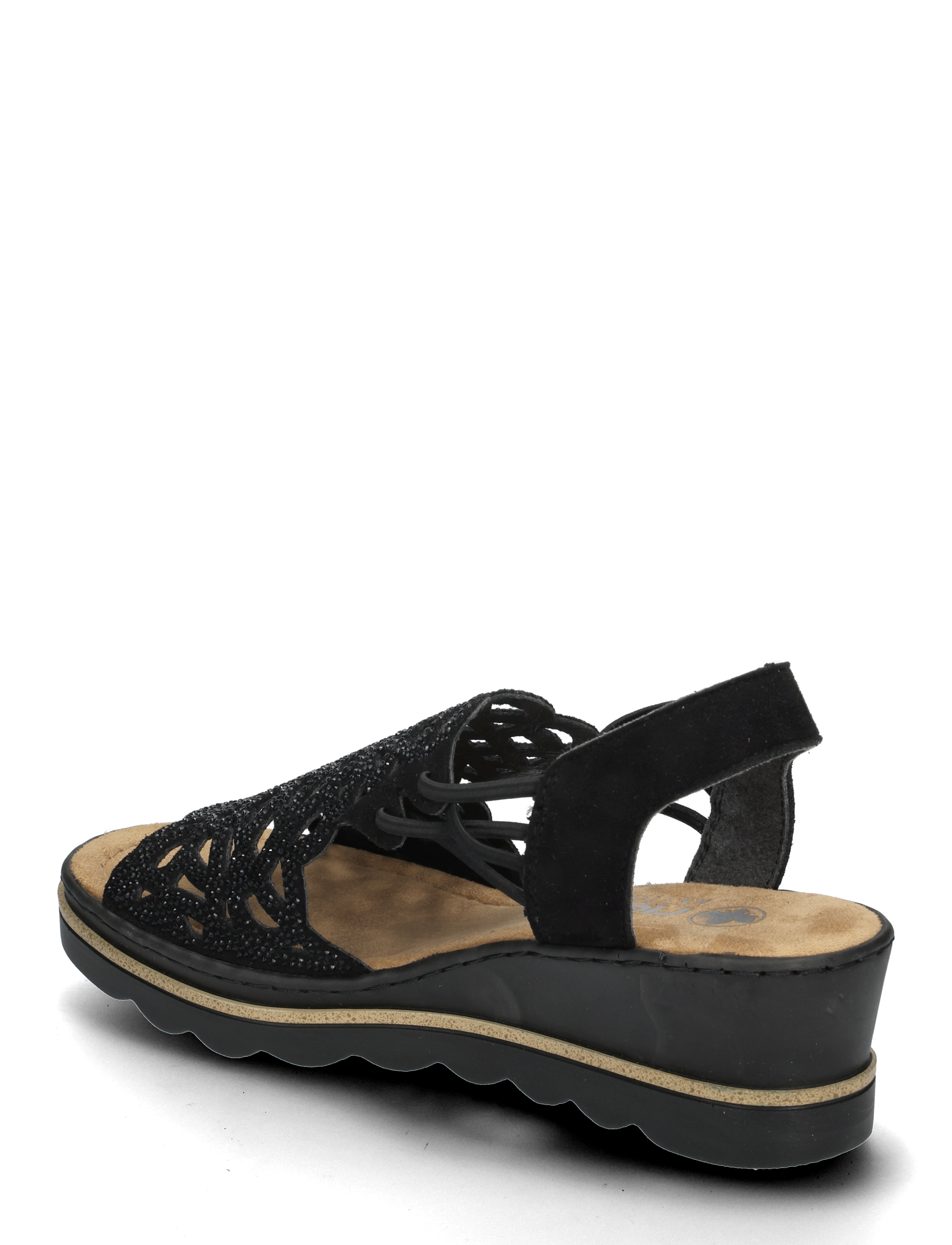 Rieker - 67465-62 - wedge heels - black - 2