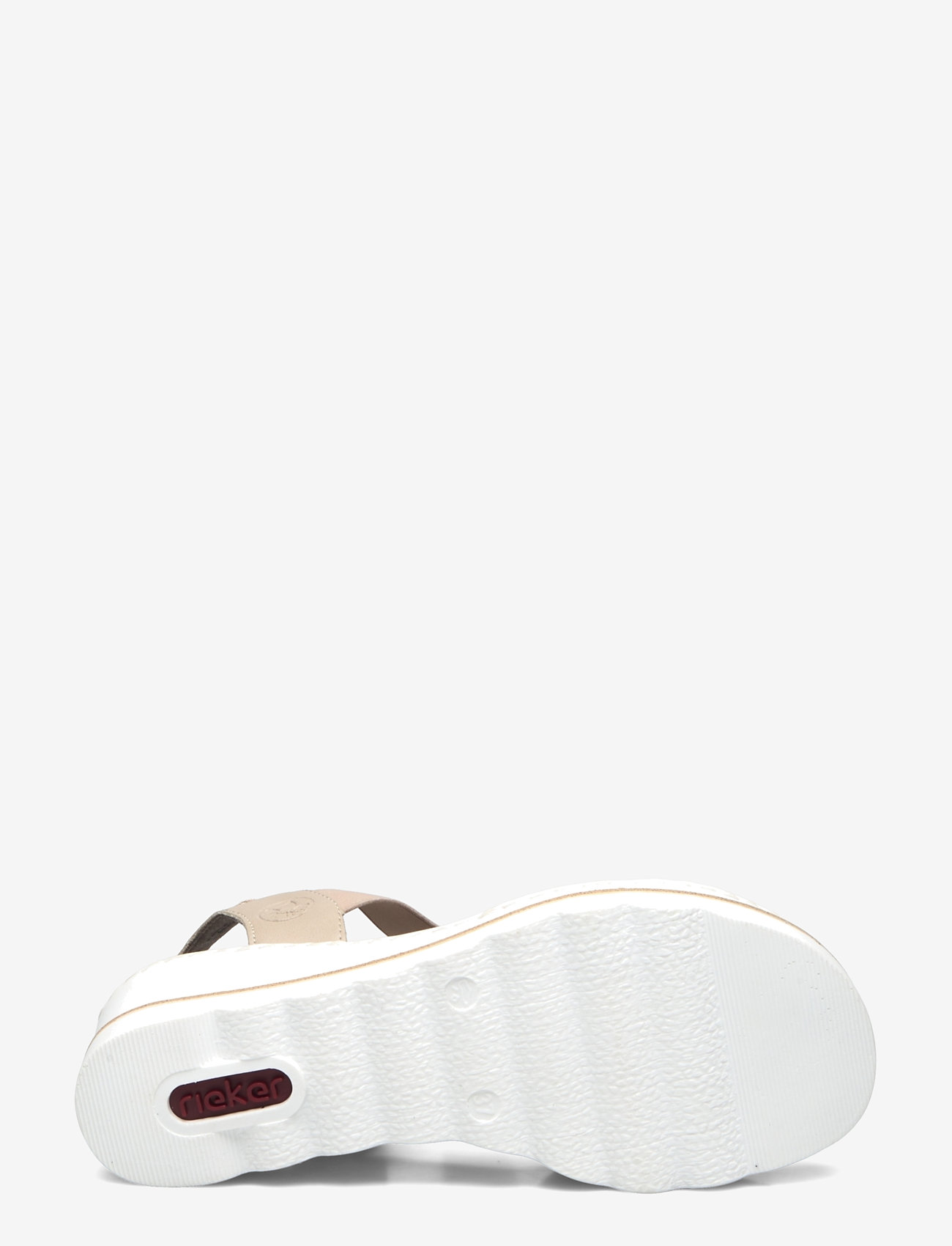 Rieker - Rieker Ladies' sandals 67498-10 blue - beige - 4