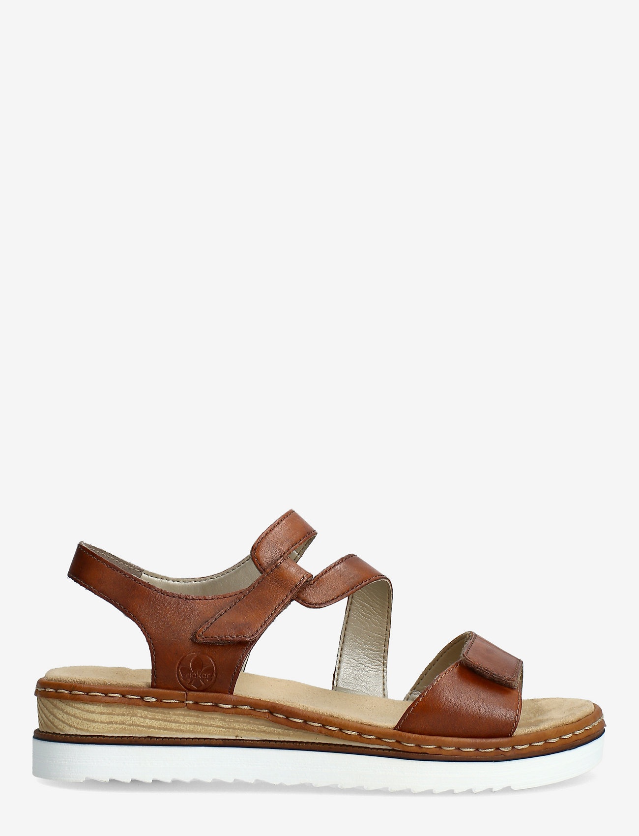 Rieker - 679C7-24 - flade sandaler - brown - 1