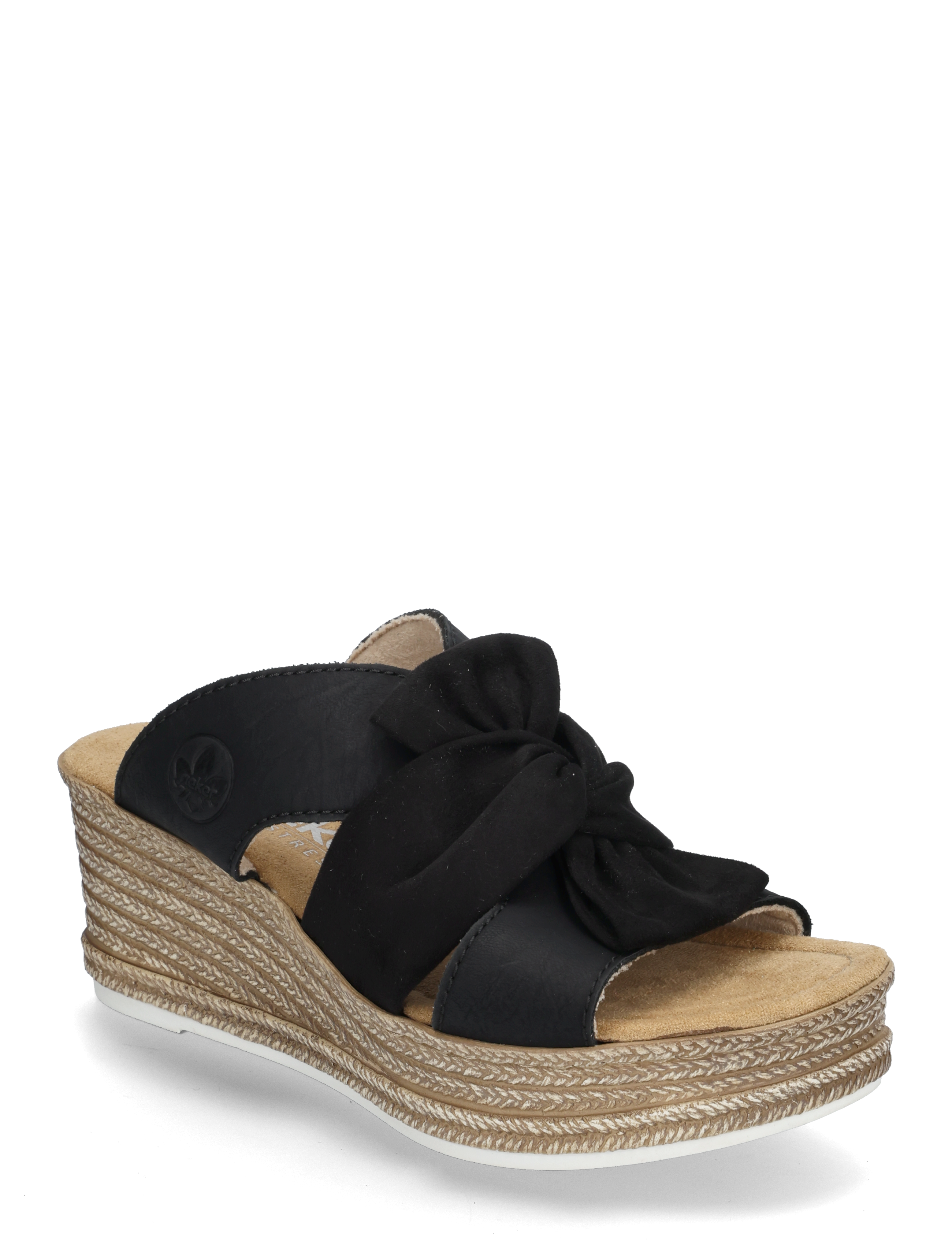 Rieker 68789-31, 42, Black, Mules & Slip-Ins > Mules Med Hæl, Dame
