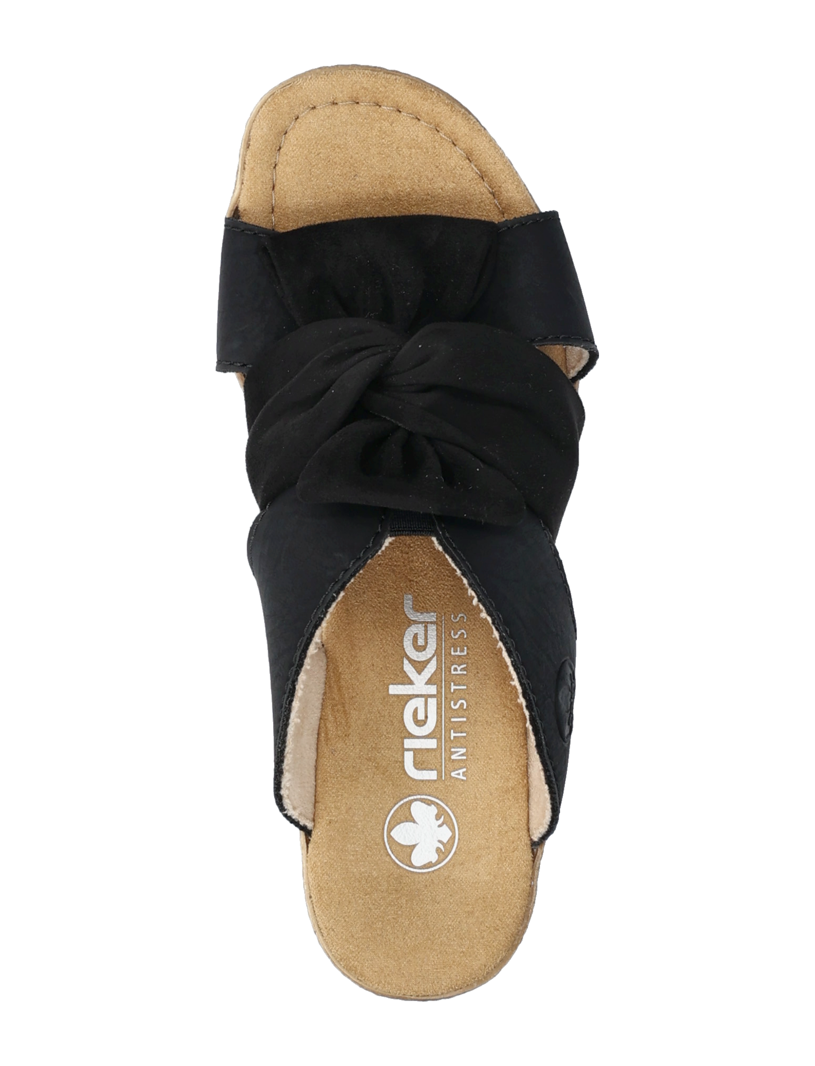 Rieker - 68789-62 - pantoletten mit absatz - black - 3