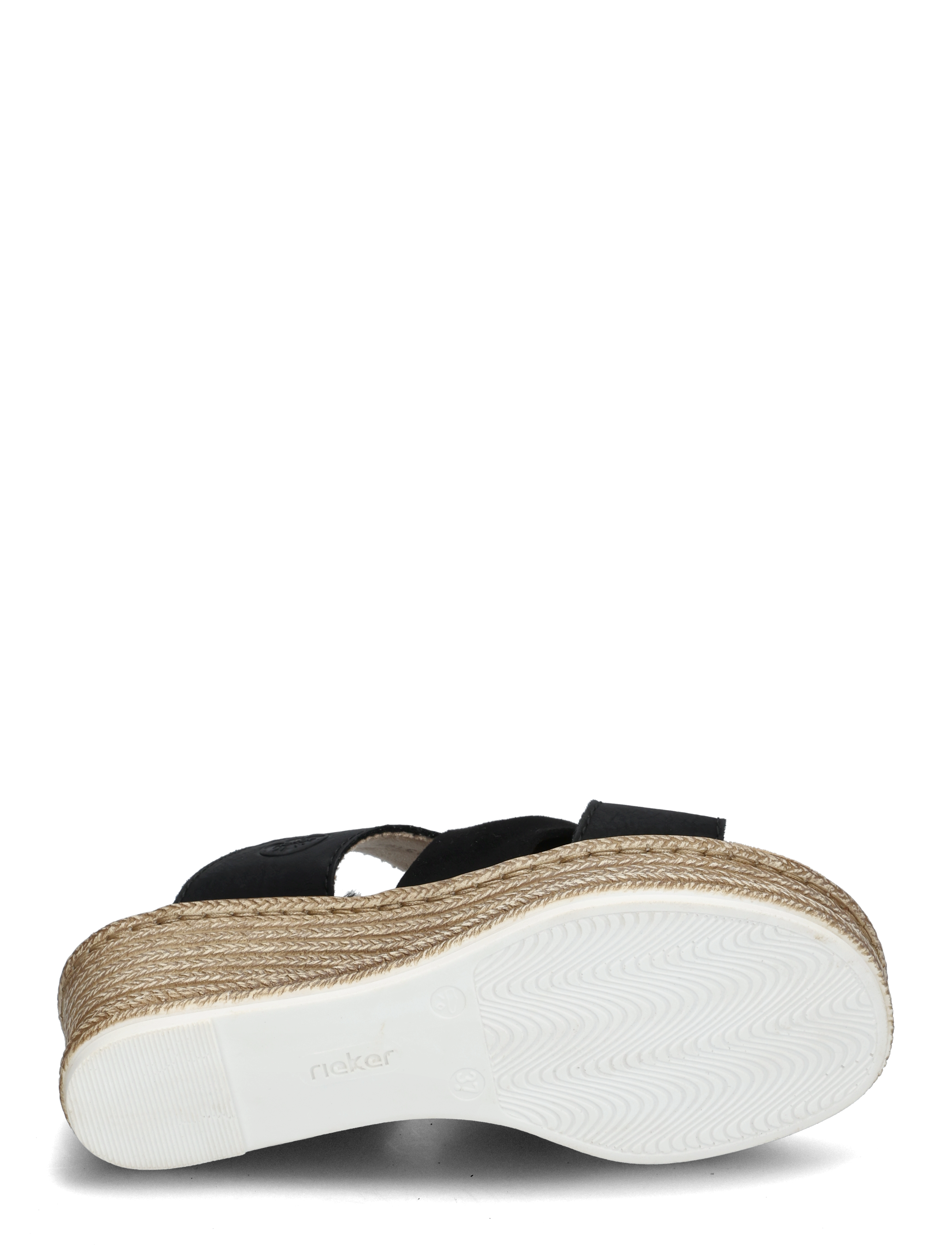 Rieker - 68789-62 - pantoletten mit absatz - black - 4