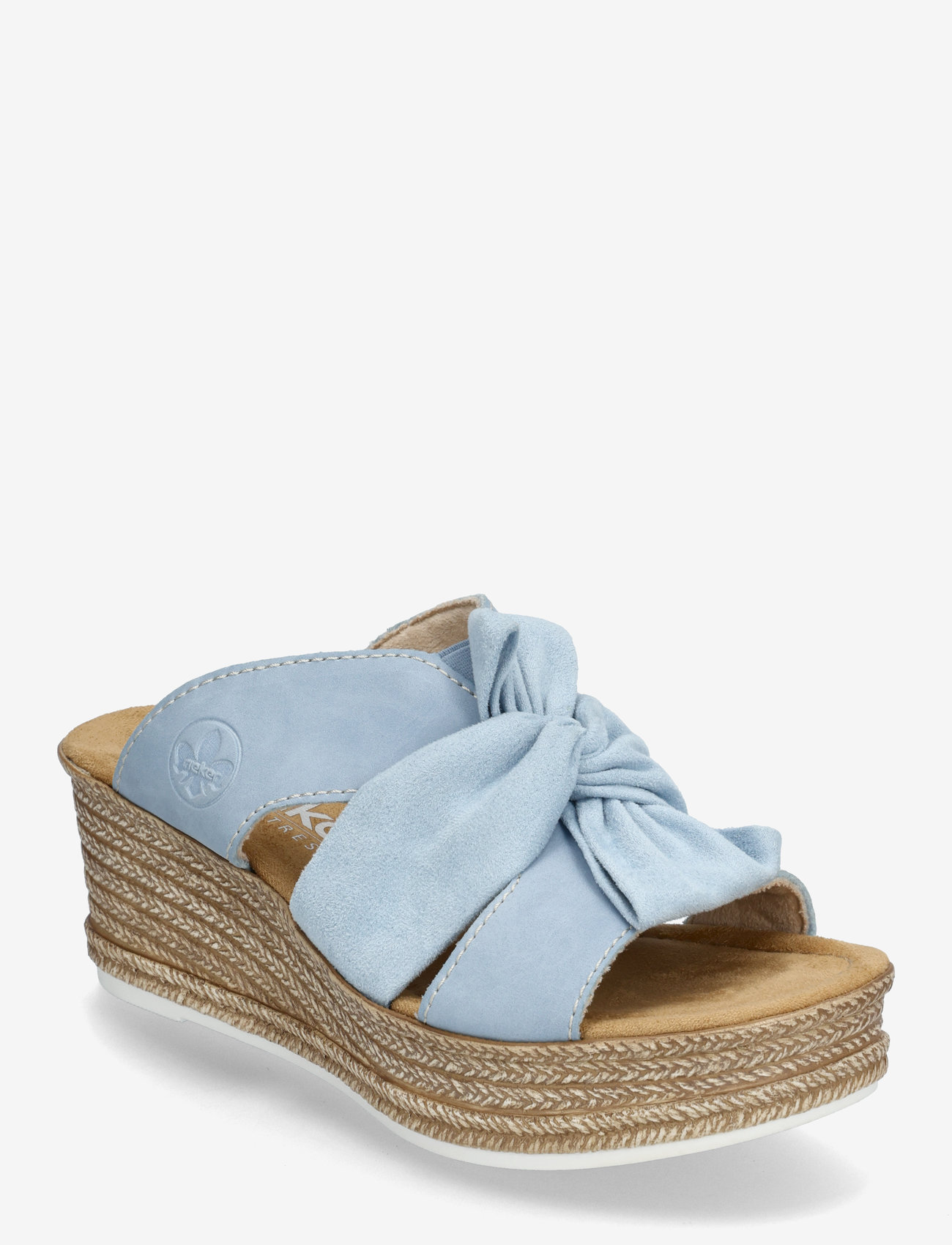Rieker - 68789-62 - heeled mules - blue - 0