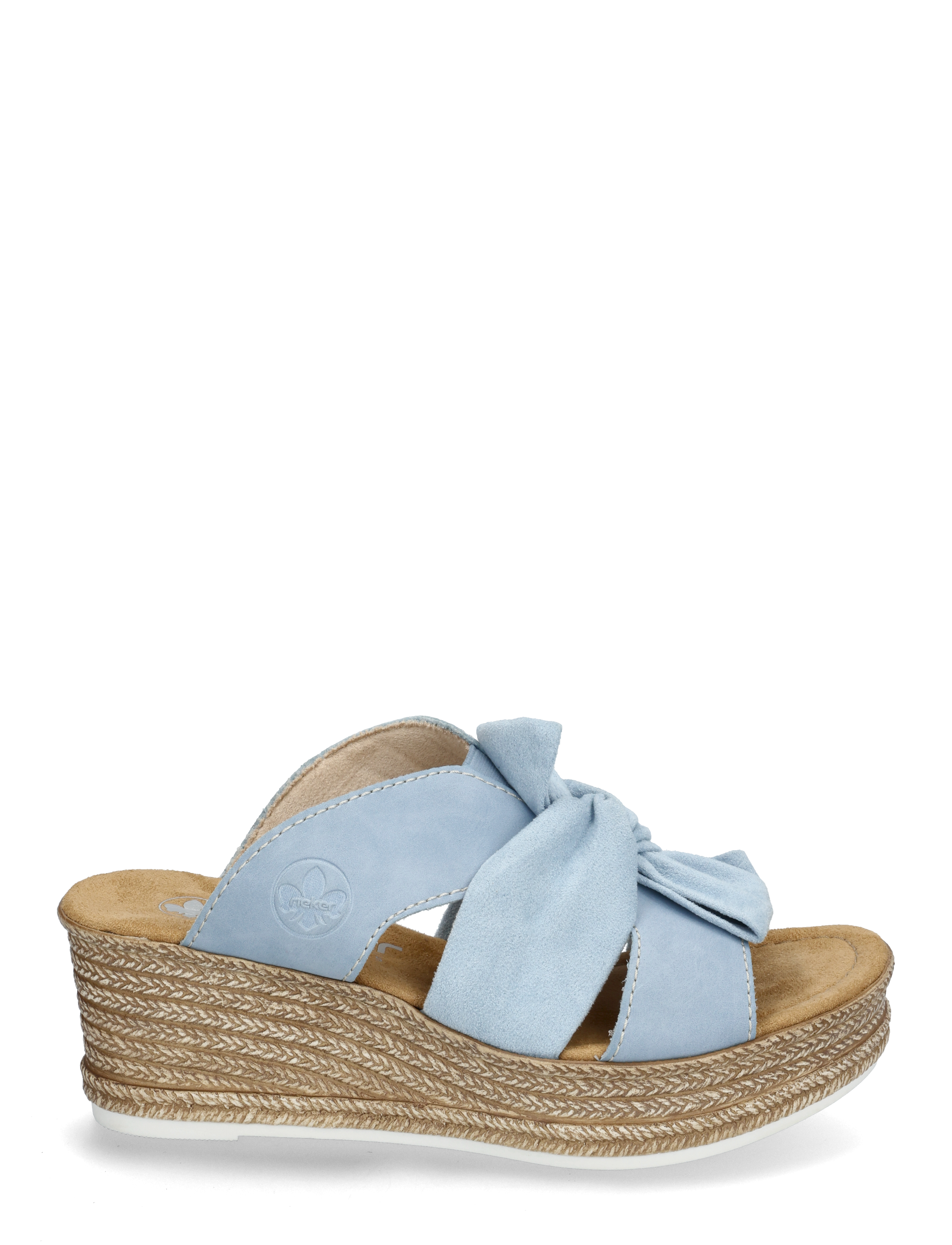 Rieker - 68789-62 - pantoletten mit absatz - blue - 1