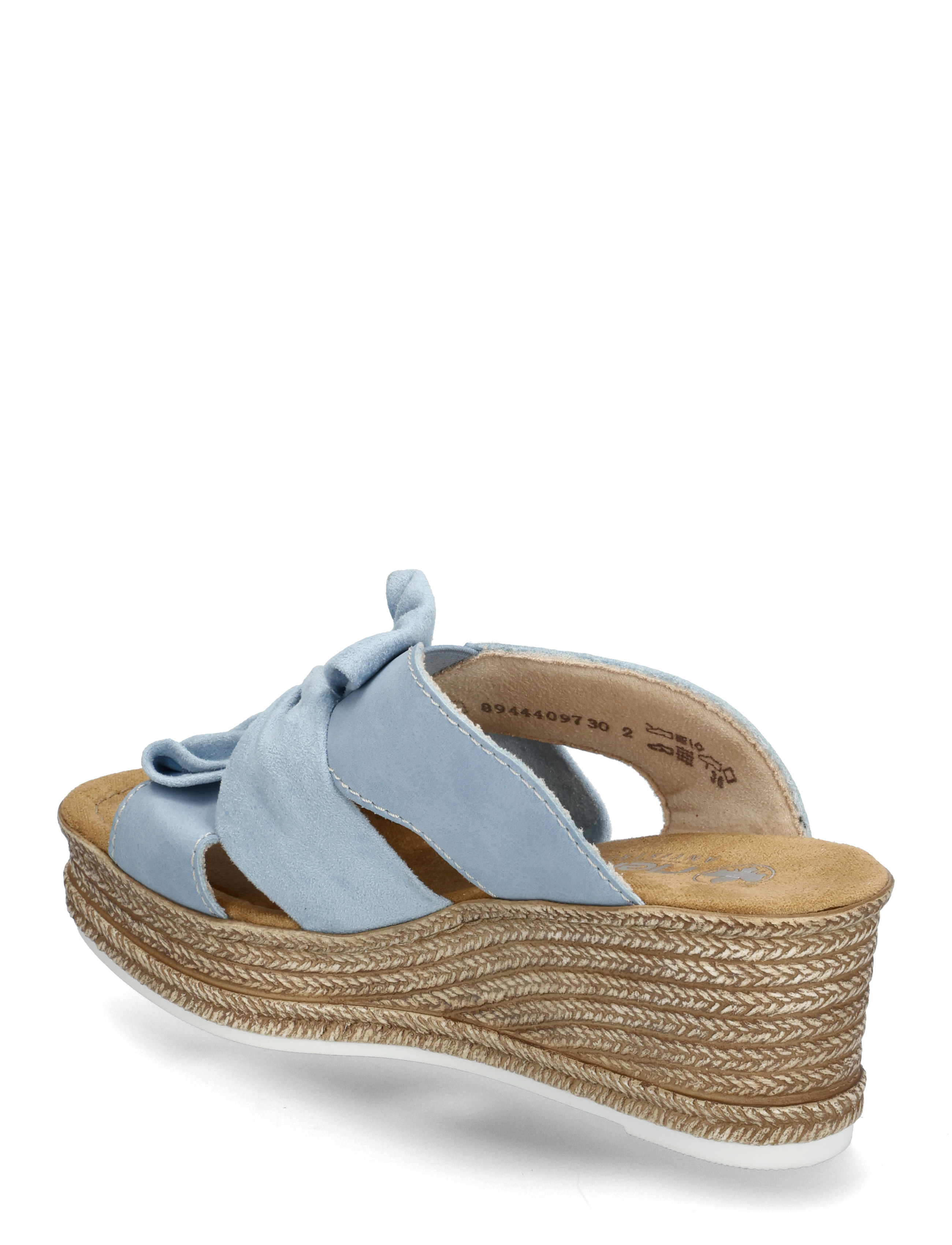 Rieker - 68789-62 - pantoletten mit absatz - blue - 2