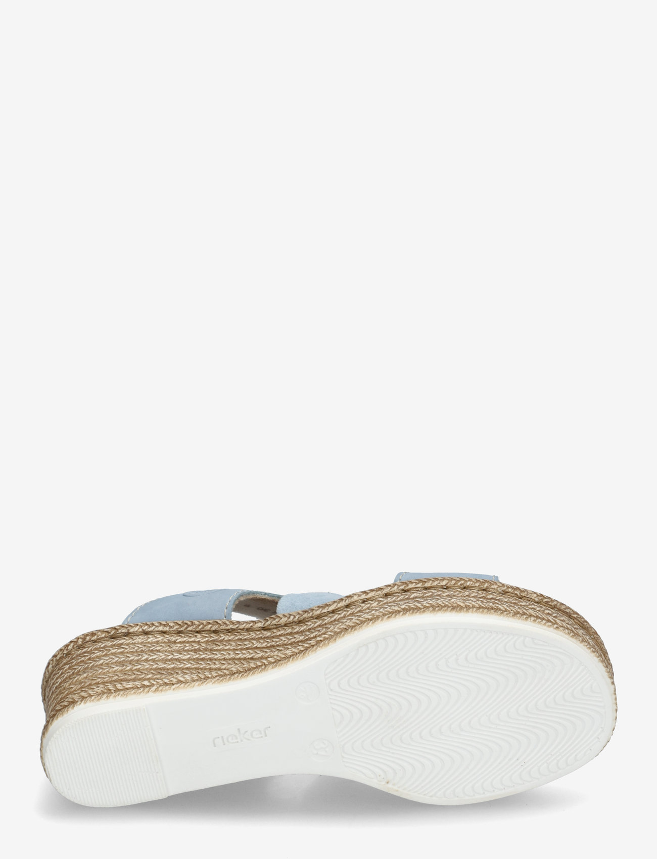 Rieker - 68789-62 - heeled mules - blue - 4