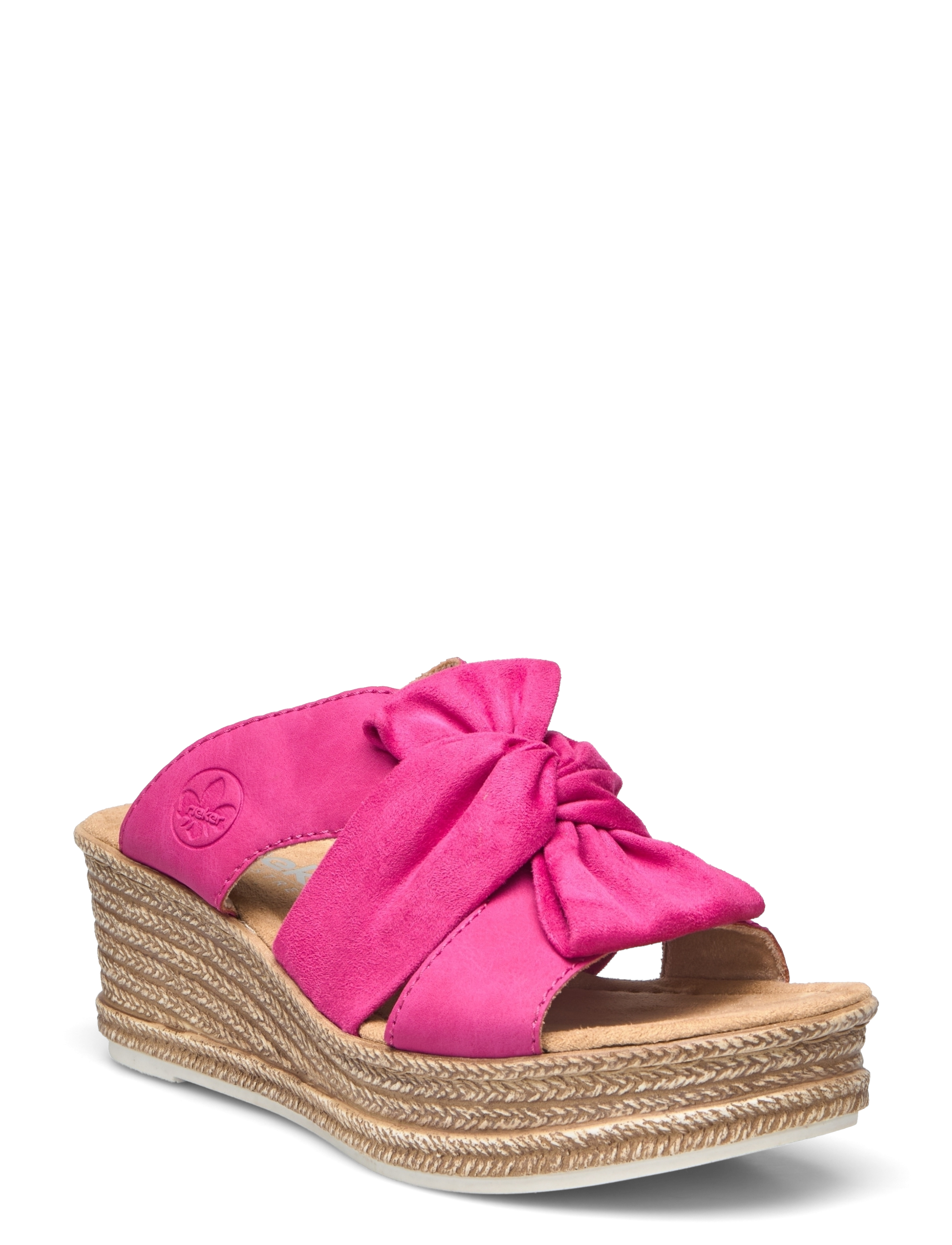 Rieker 68789-31, 42, Pink, Mules & Slip-Ins > Mules Med Hæl, Dame