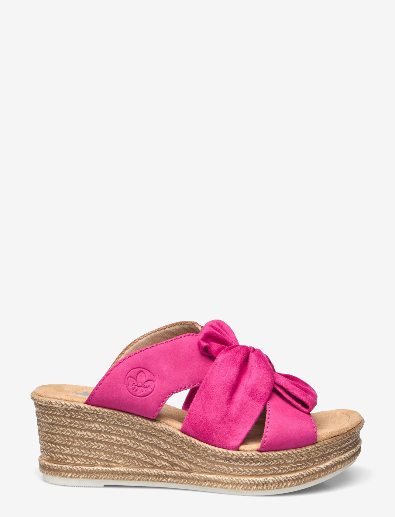 Rieker - 68789-62 - mules med hæle - pink - 1