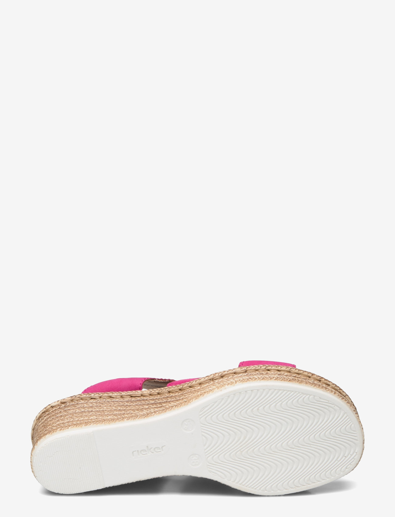 Rieker - 68789-62 - mules med hæle - pink - 4