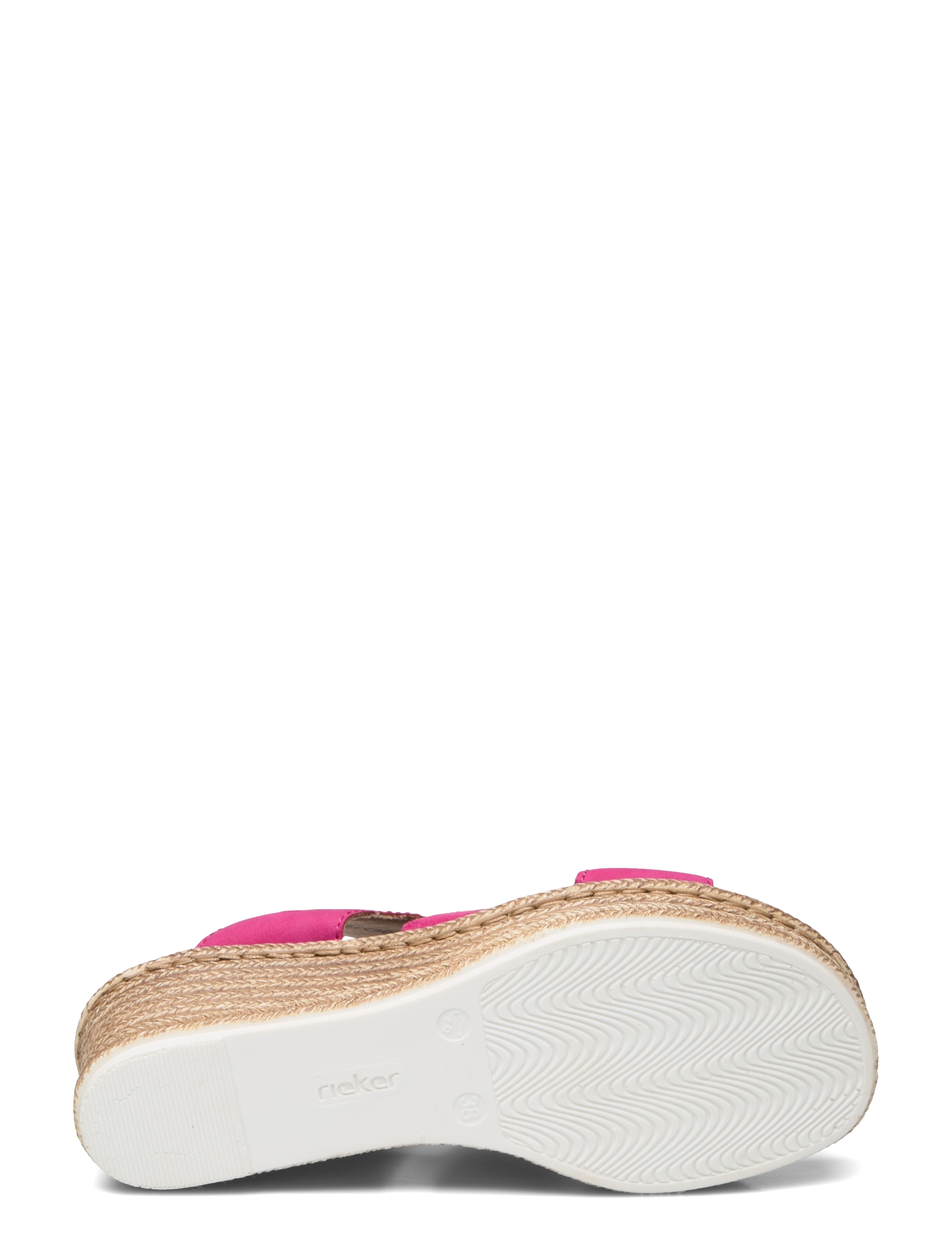 Rieker - 68789-62 - mules med klack - pink - 4
