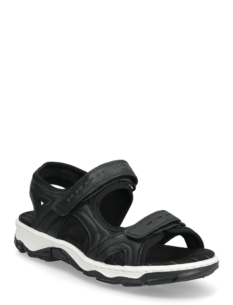 Rieker - 68866-94 - flade sandaler - black - 0