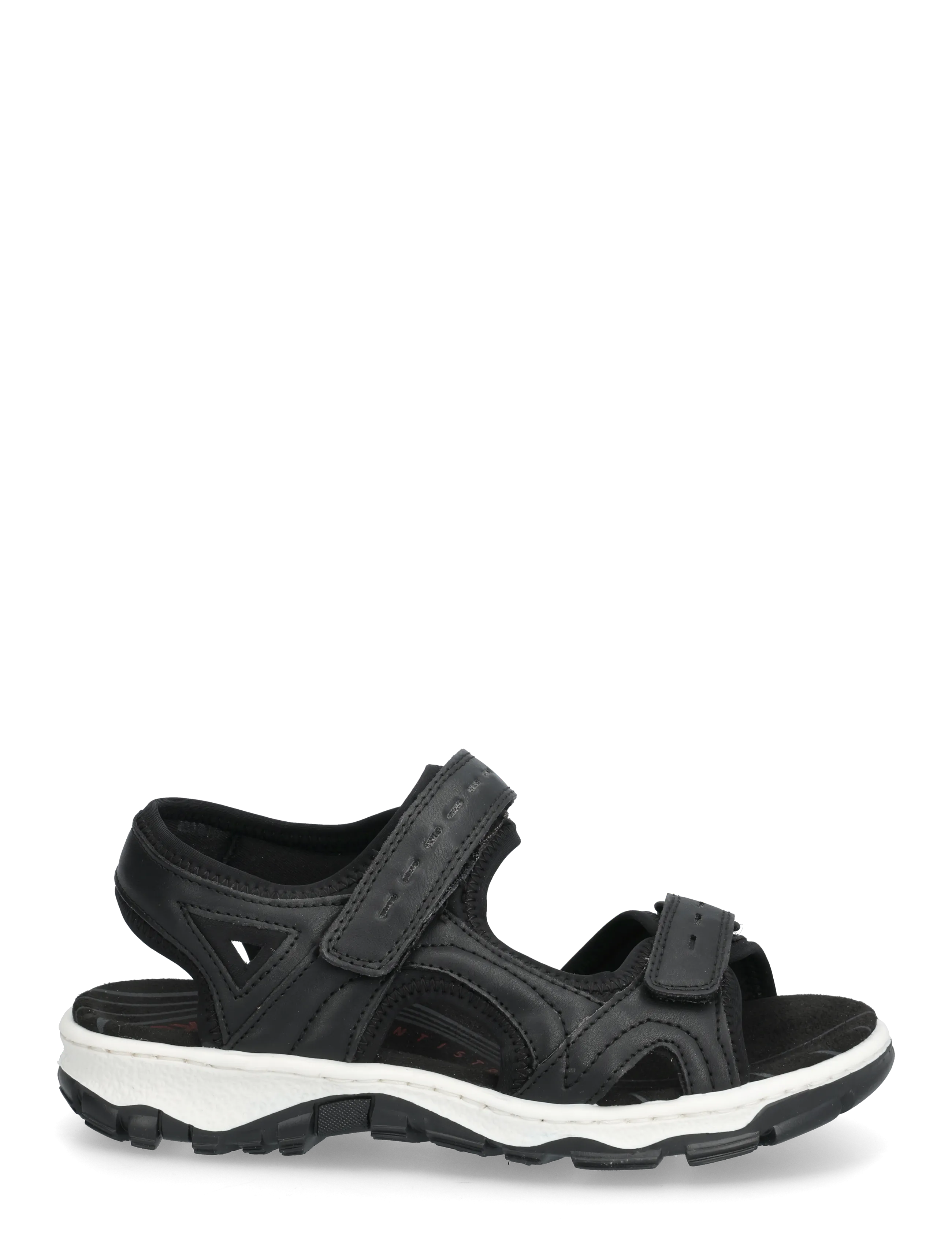 Rieker - 68866-94 - flade sandaler - black - 1