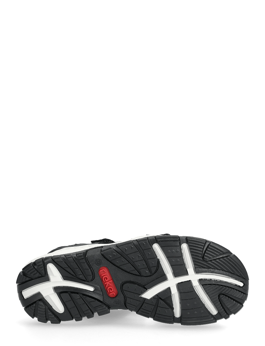 Rieker - 68866-94 - flade sandaler - black - 4