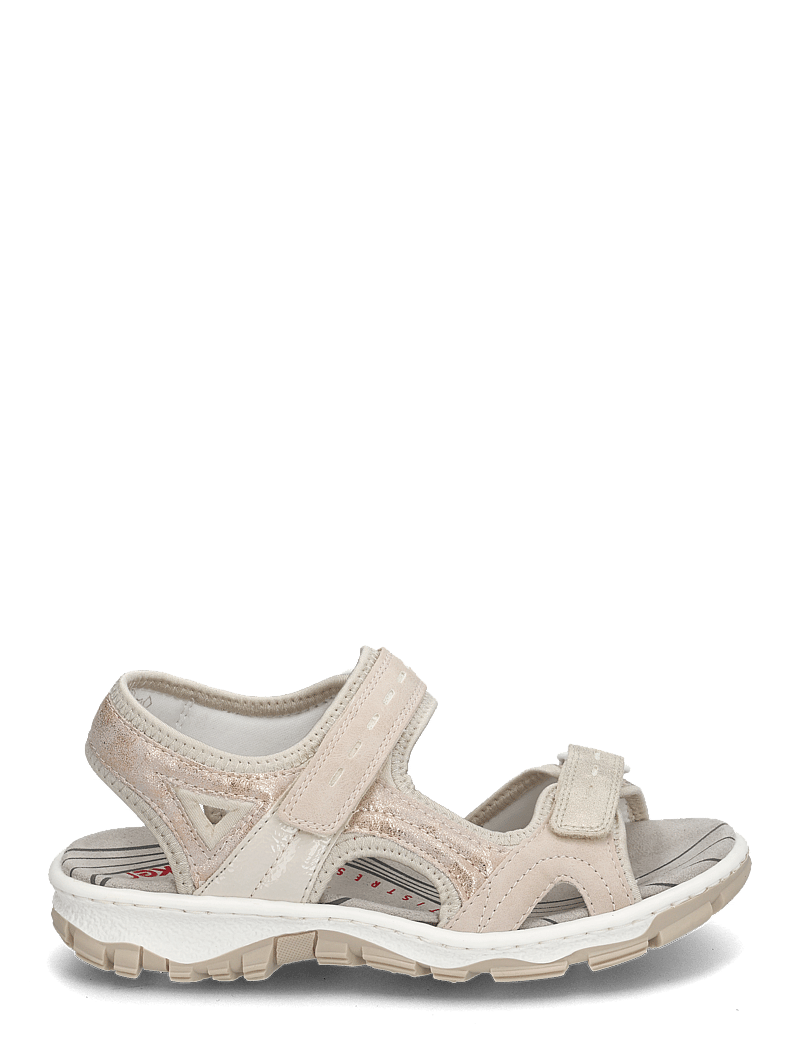 Rieker - Rieker Ladies' sandals 68866-94 Multi - kontsata sandaalid - pink - 1