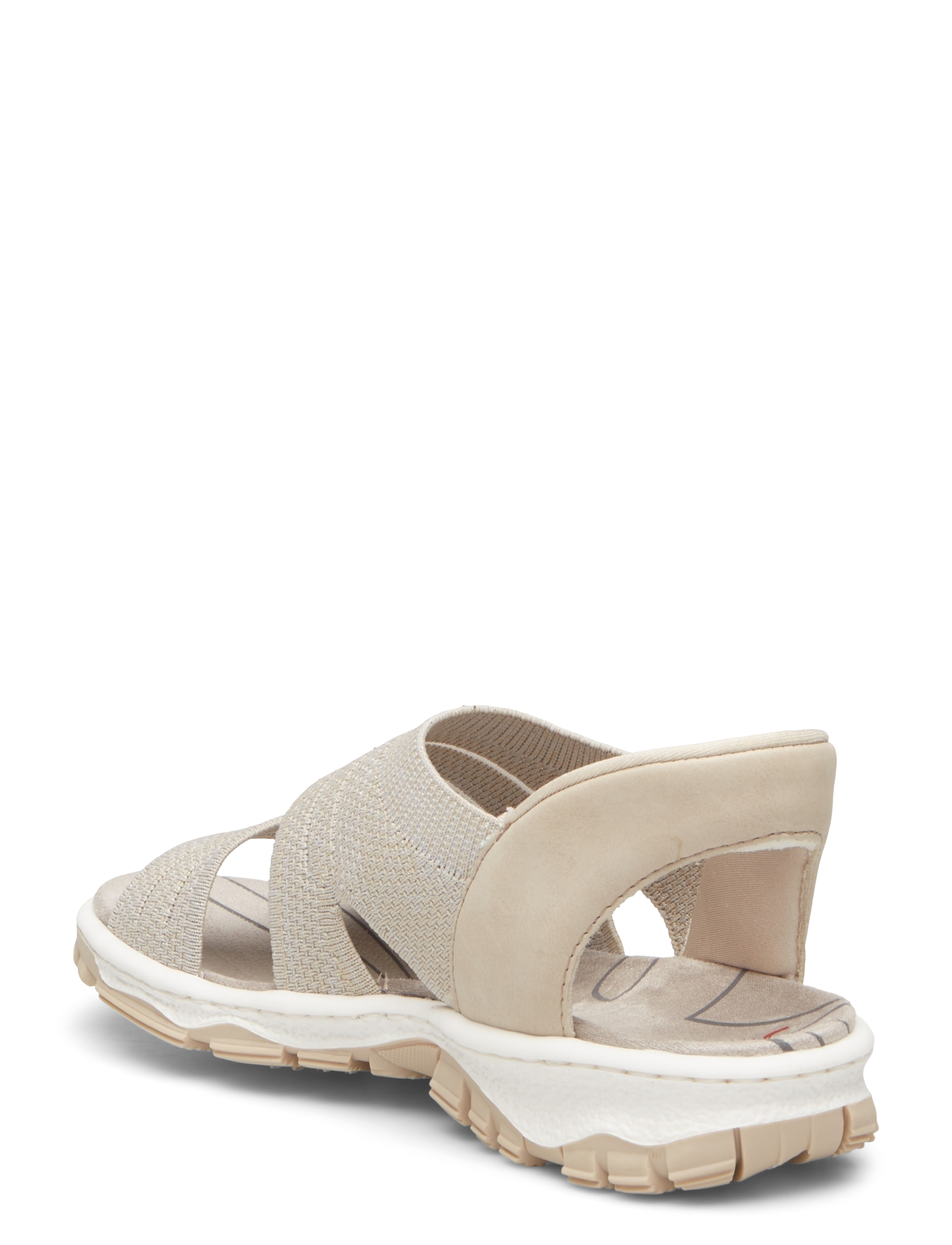Rieker - Rieker Ladies' sandals 68895-64 Beige - flade sandaler - beige - 2