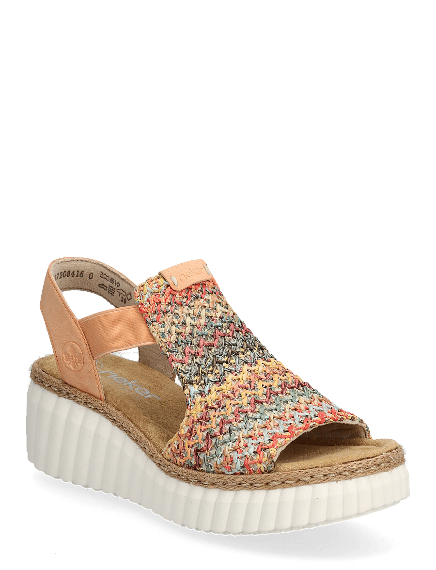 Rieker - Rieker Ladies' sandals 69172-92 multi - kontsaga espadrillid - multi - 0