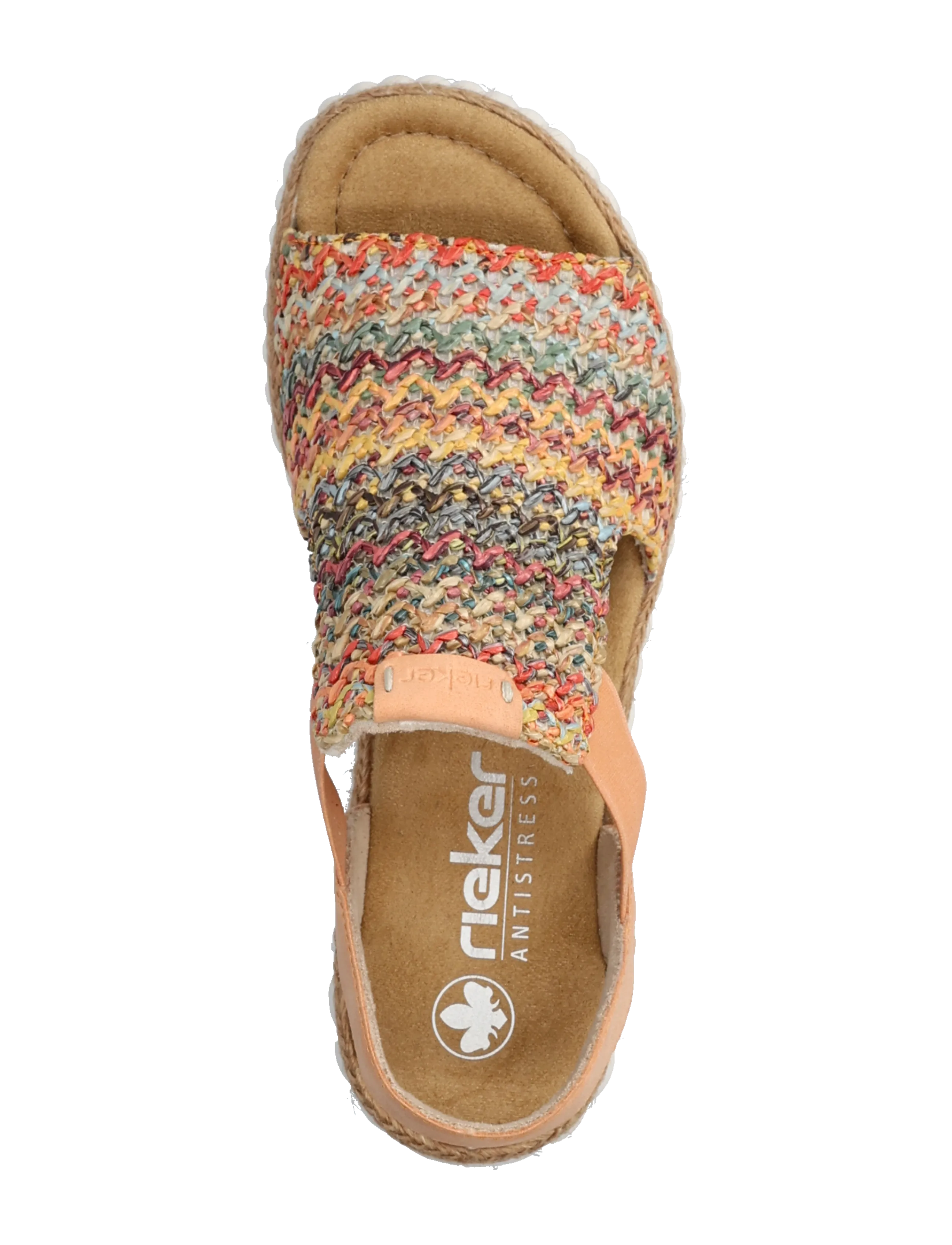 Rieker - Rieker Ladies' sandals 69172-92 multi - kontsaga espadrillid - multi - 3