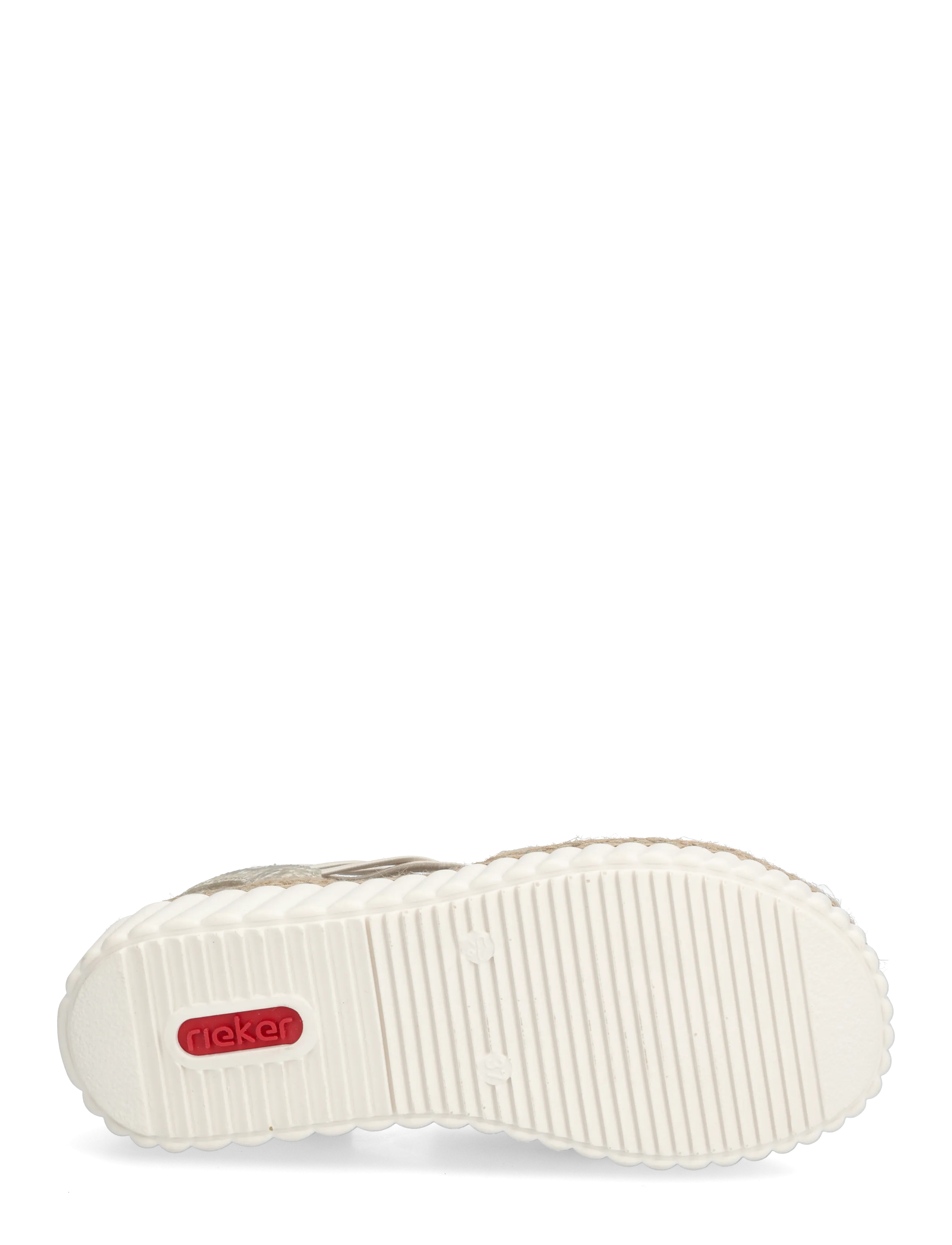 Rieker - 69262-62 - flache sandalen - beige - 4