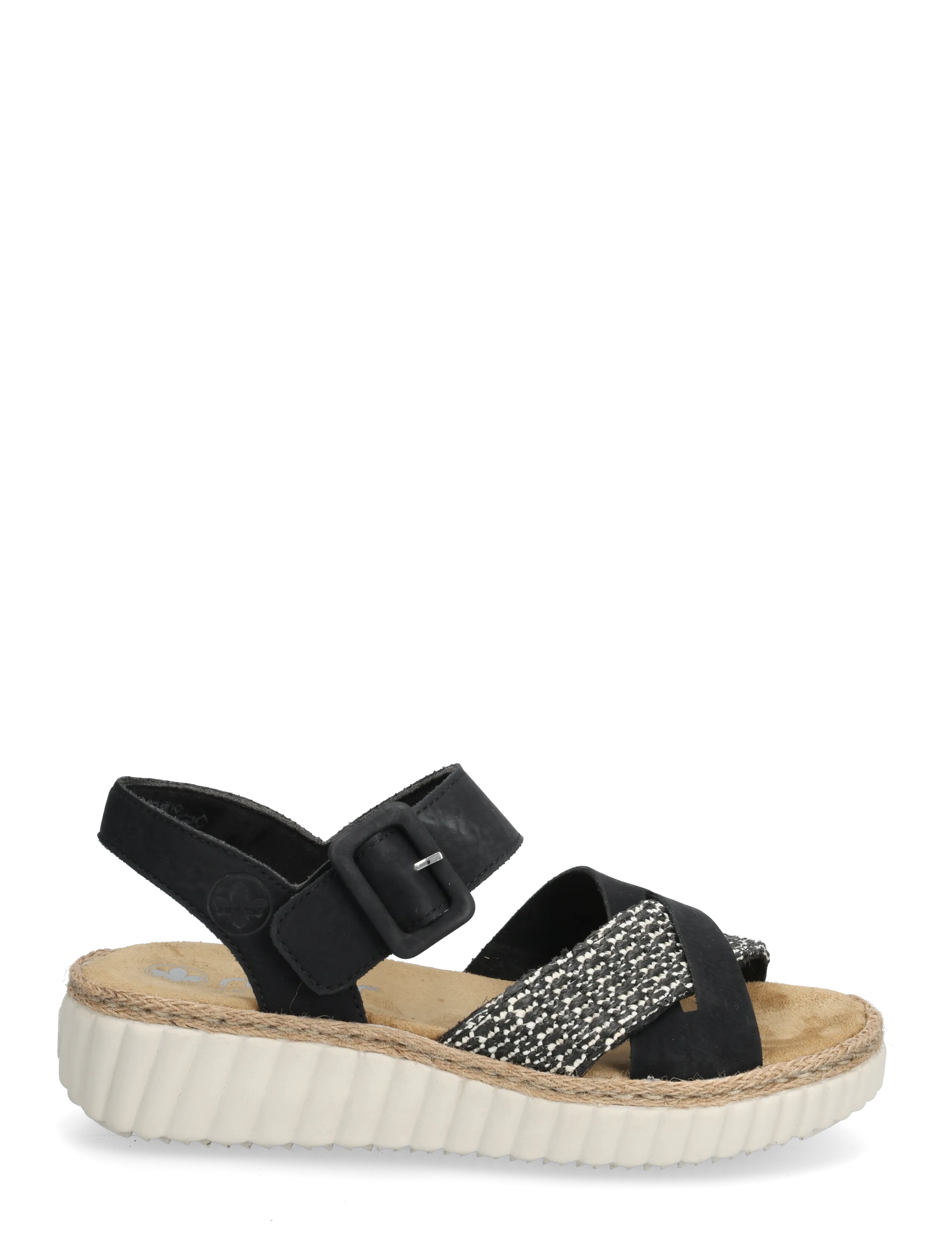 Rieker - 69269-00 - matalat sandaalit - black - 1