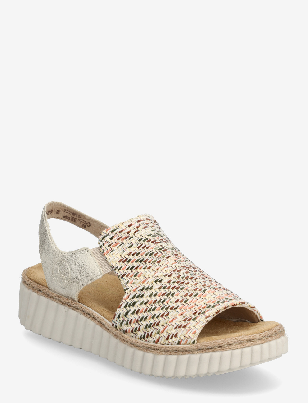Rieker - 69276-60 - kontsata sandaalid - beige - 0