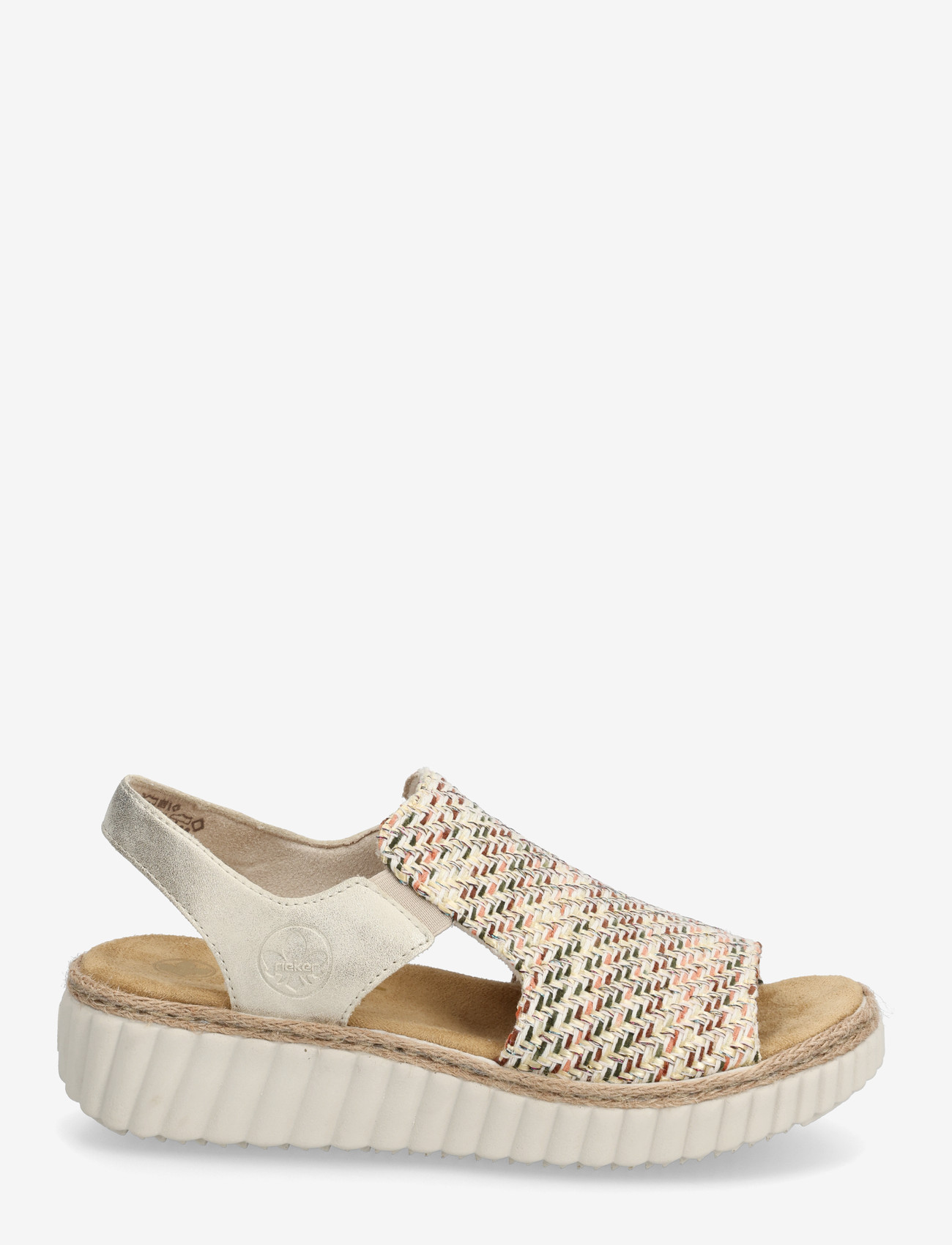 Rieker - 69276-60 - kontsata sandaalid - beige - 1