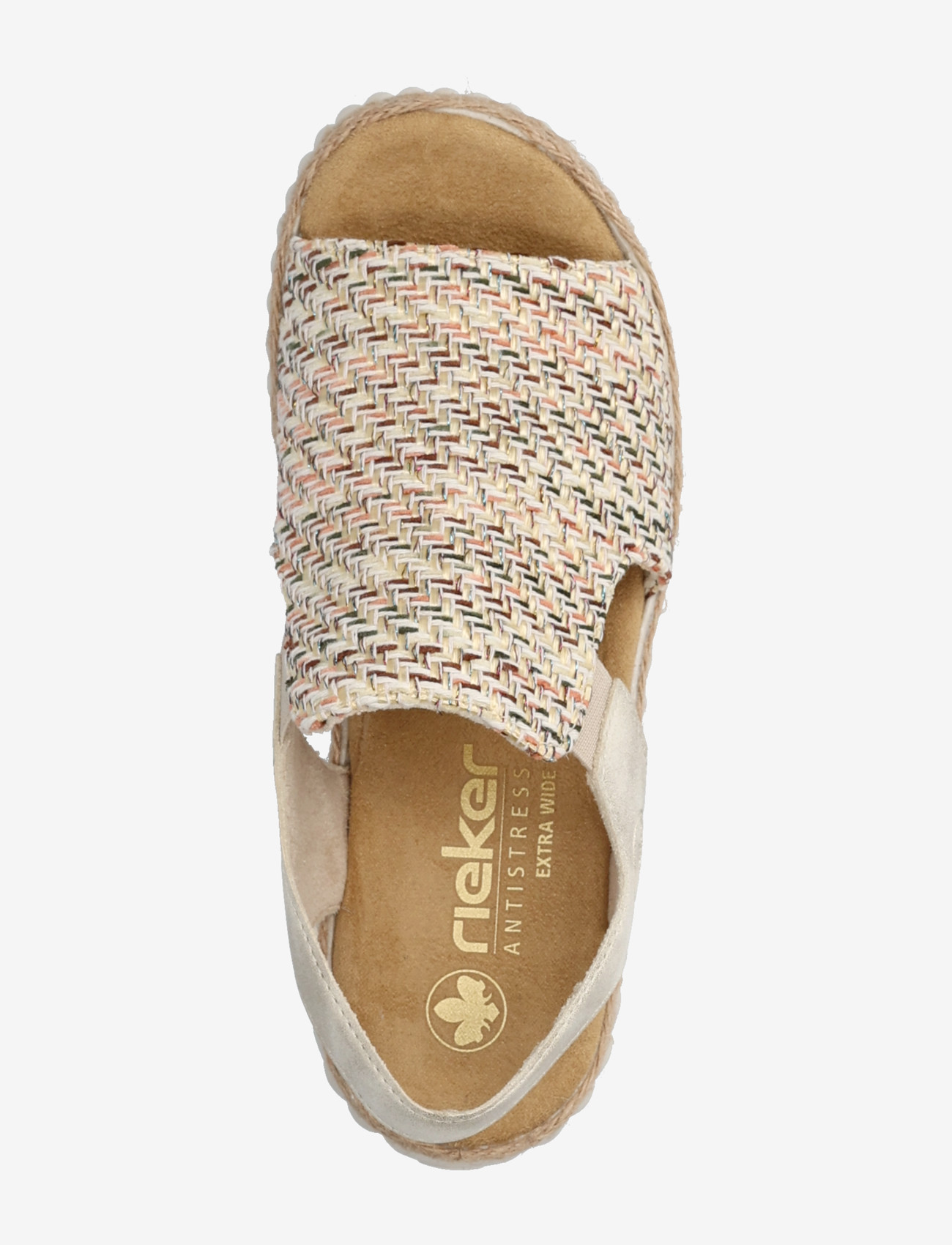 Rieker - 69276-60 - kontsata sandaalid - beige - 3