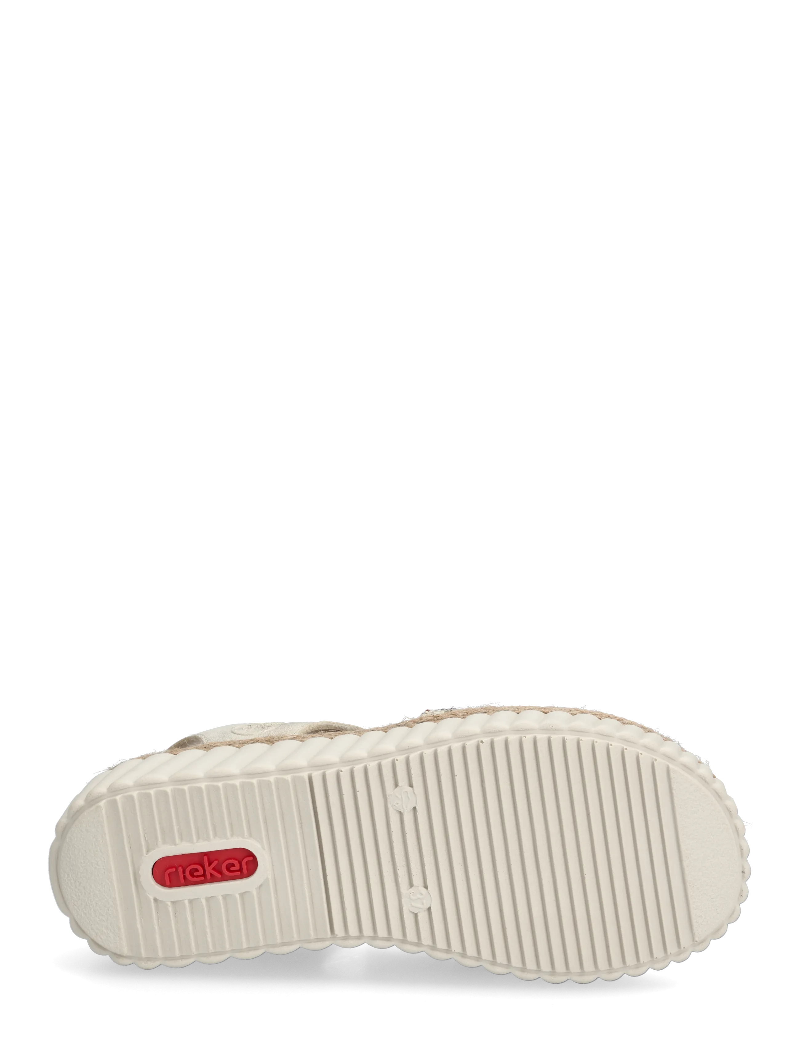Rieker - 69276-60 - flatir sandalar - beige - 4