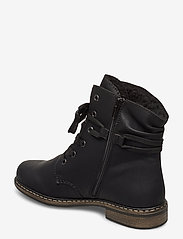 Rieker - 71229-02 - laced boots - black - 2