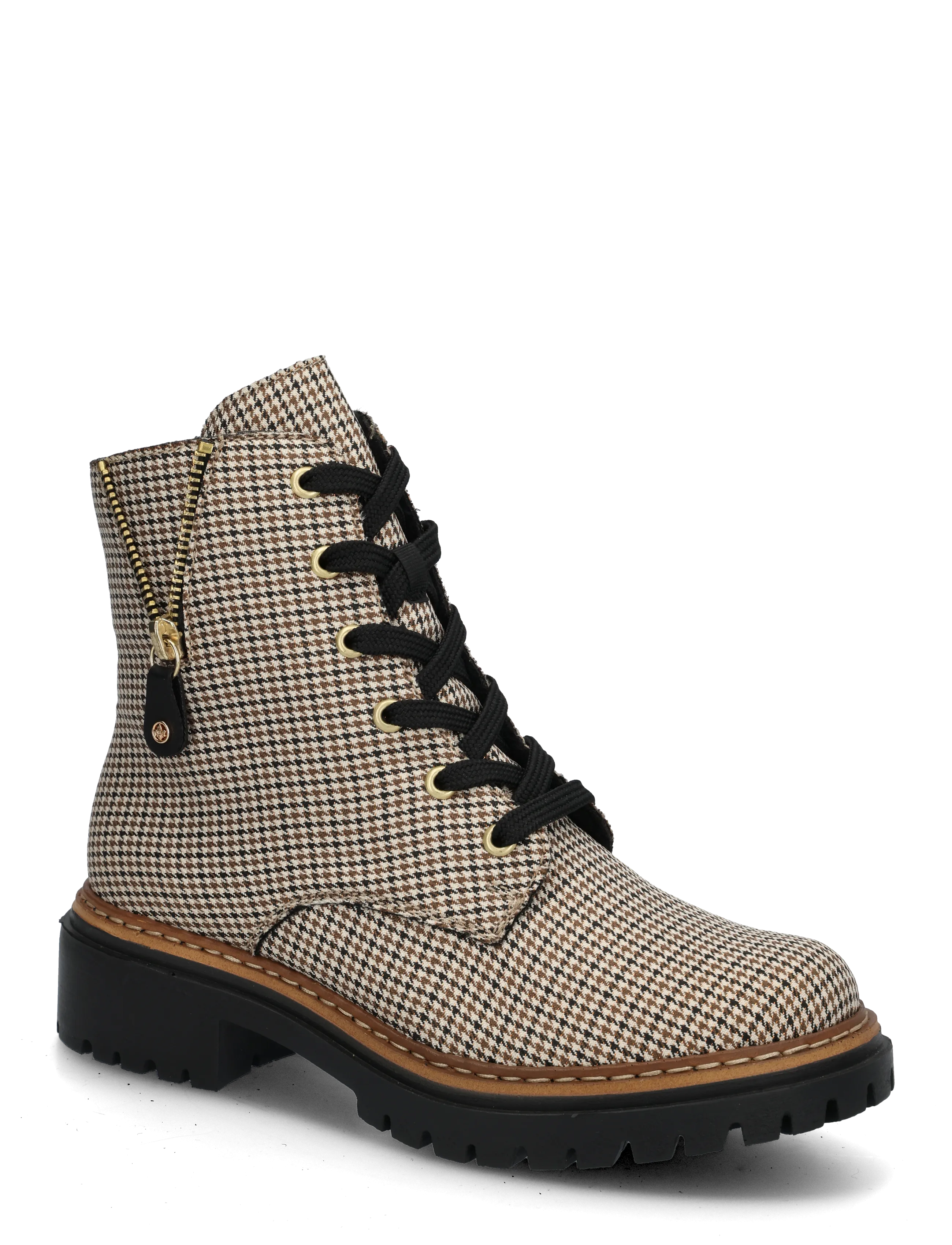 Rieker Rieker Ladies mid height boots 72617-90 Multi - Schuhe - BEIGE / beige