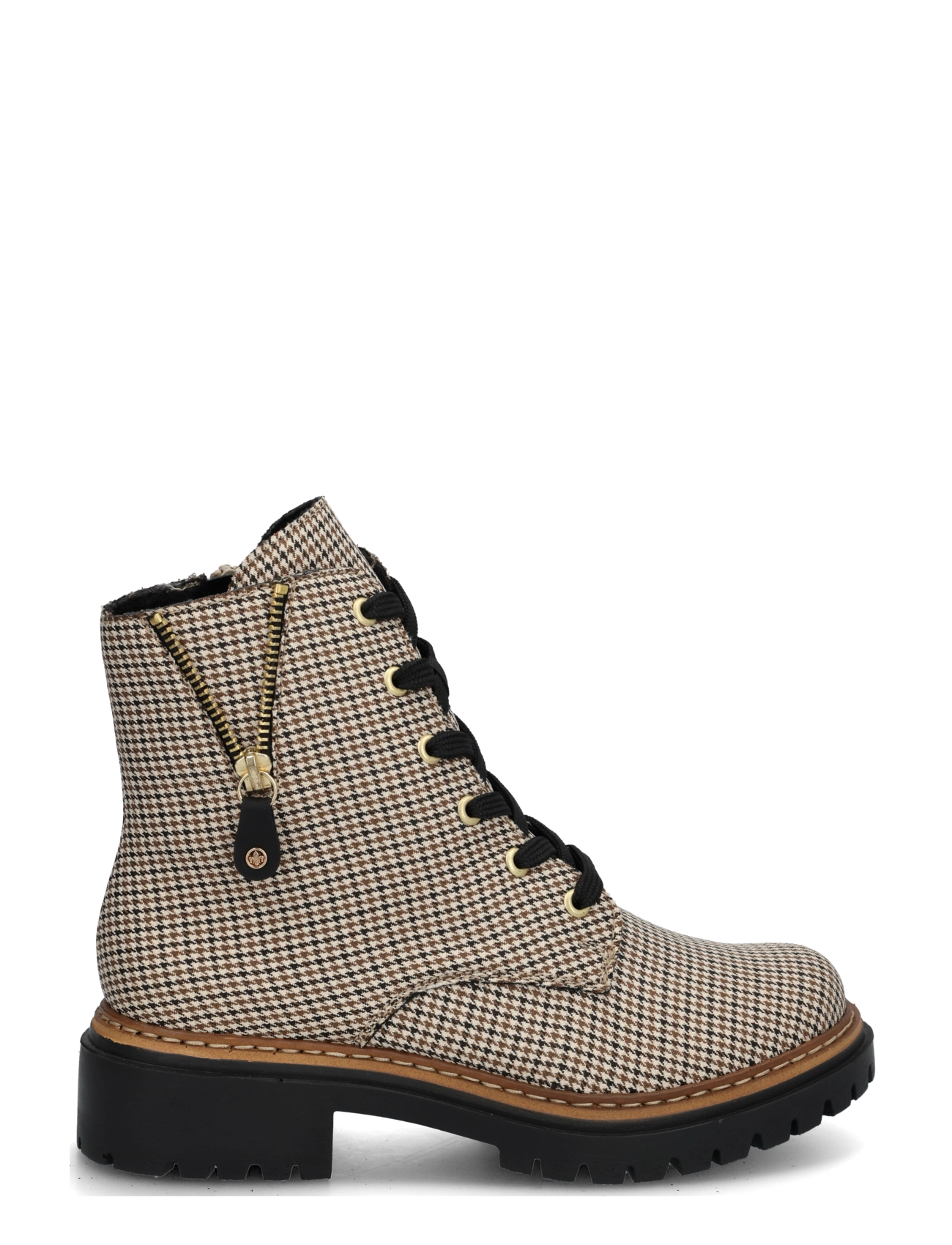 Rieker - 72617-60 - laced boots - beige - 1