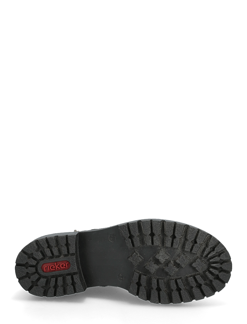 Rieker - Rieker Ladies mid height boots 72617-00 Black - geschnürte stiefel - black - 4