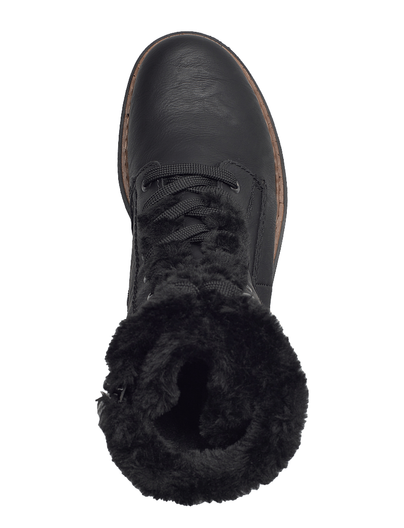 Rieker - 72625-00 - stígvél með hlýju fóðri - black - 3