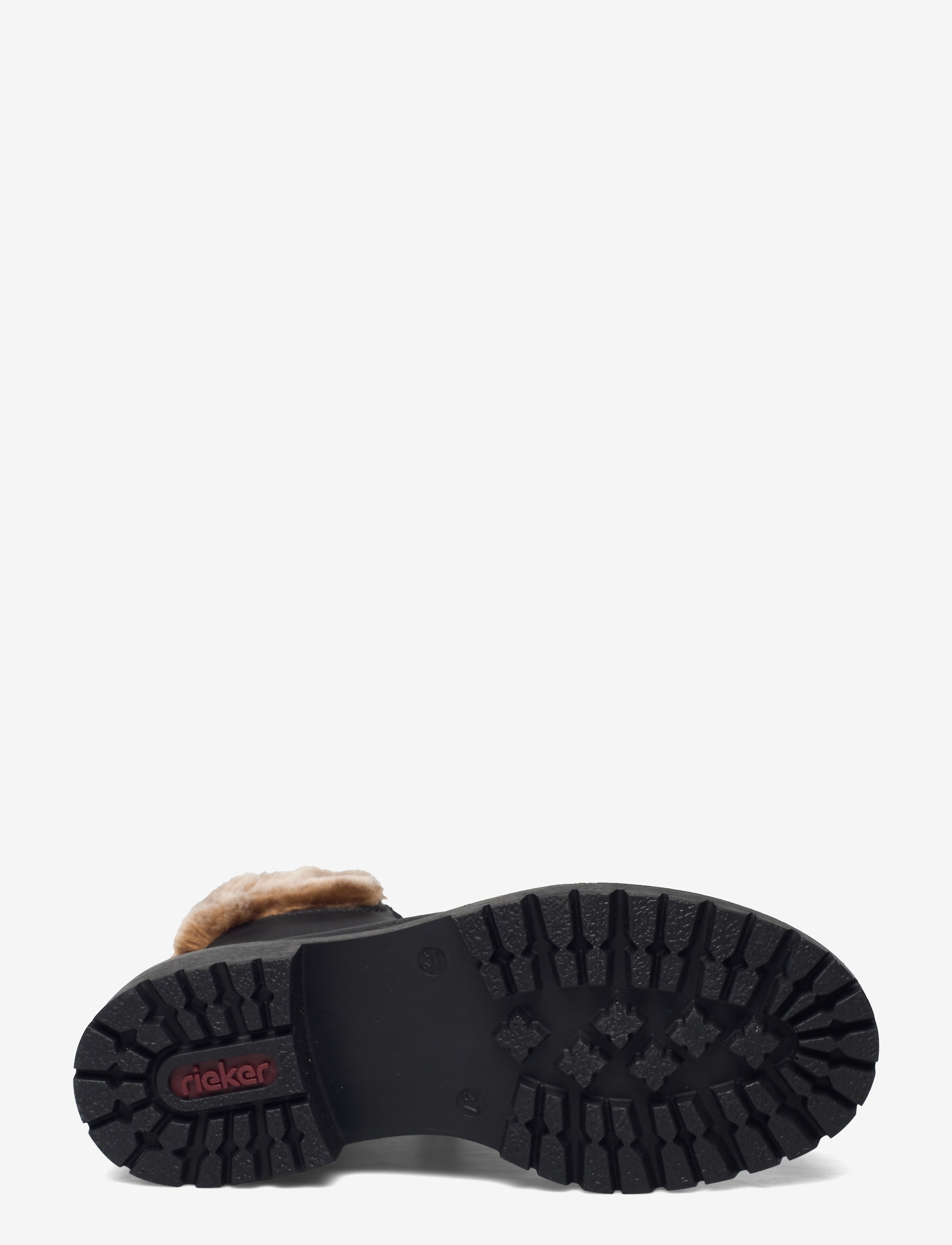 Rieker - 72630 - platta ankelboots - black - 4