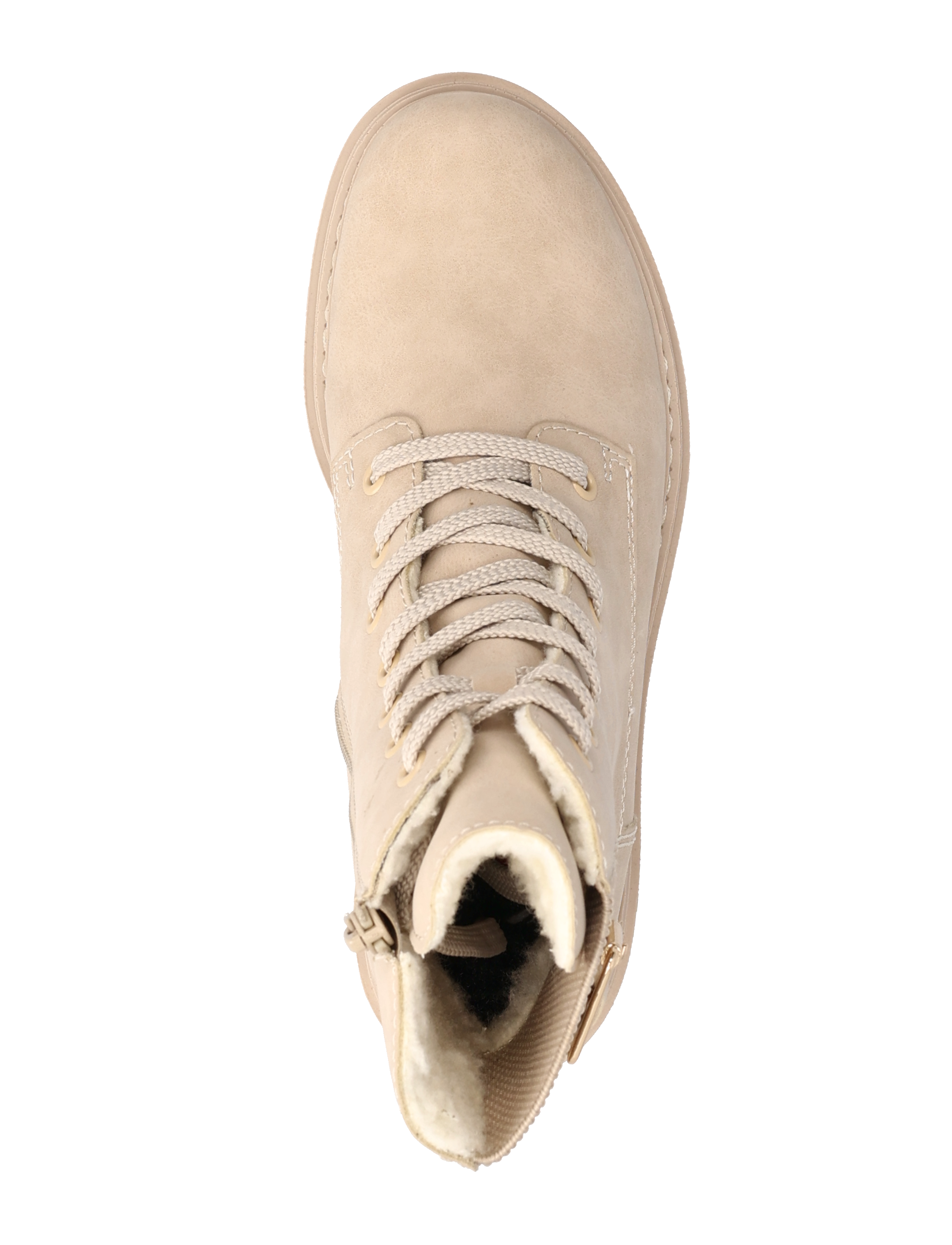 Rieker - 72631 - snøreboots - beige - 3