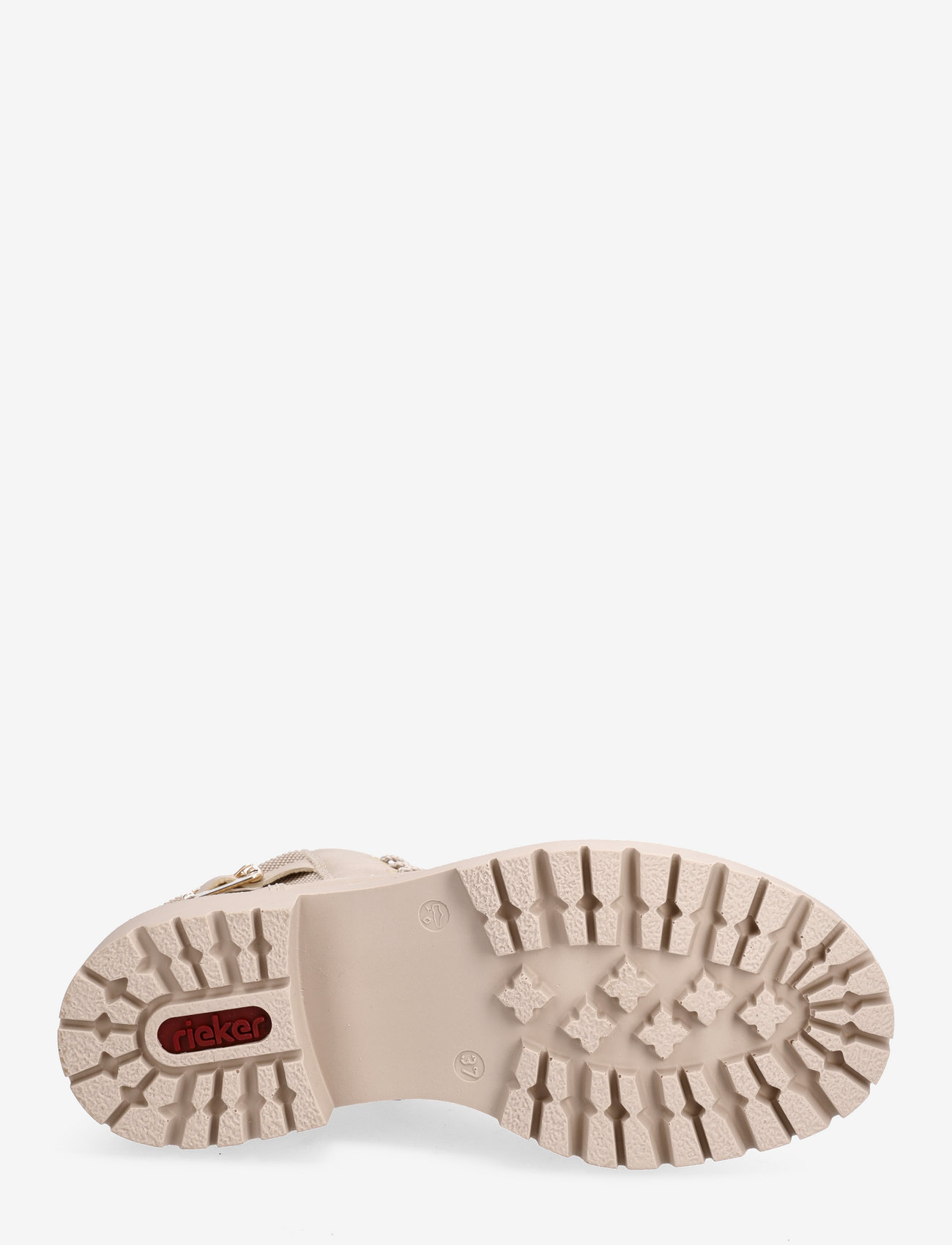 Rieker - 72631 - geschnürte stiefel - beige - 4
