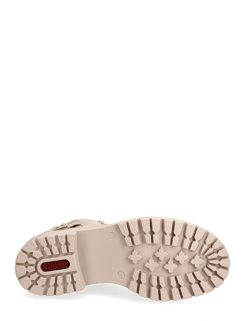 Rieker - 72631 - geschnürte stiefel - beige - 4