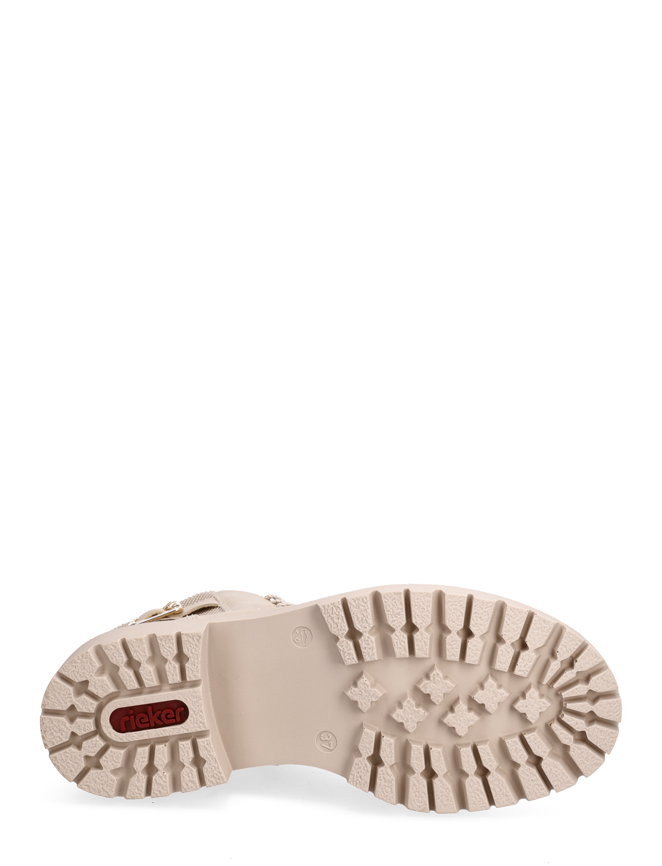 Rieker - 72631 - snøreboots - beige - 4