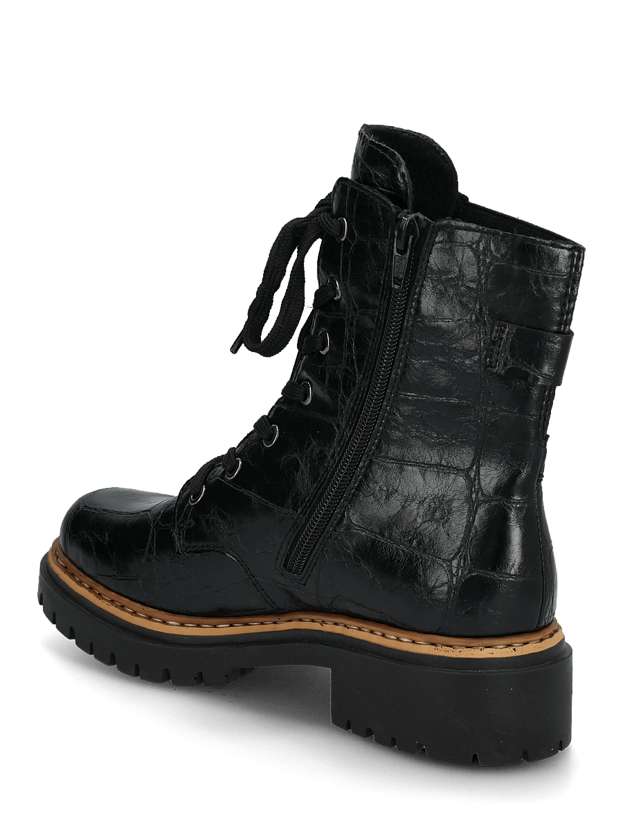 Rieker - 72631-01 - snørestøvler - black - 1