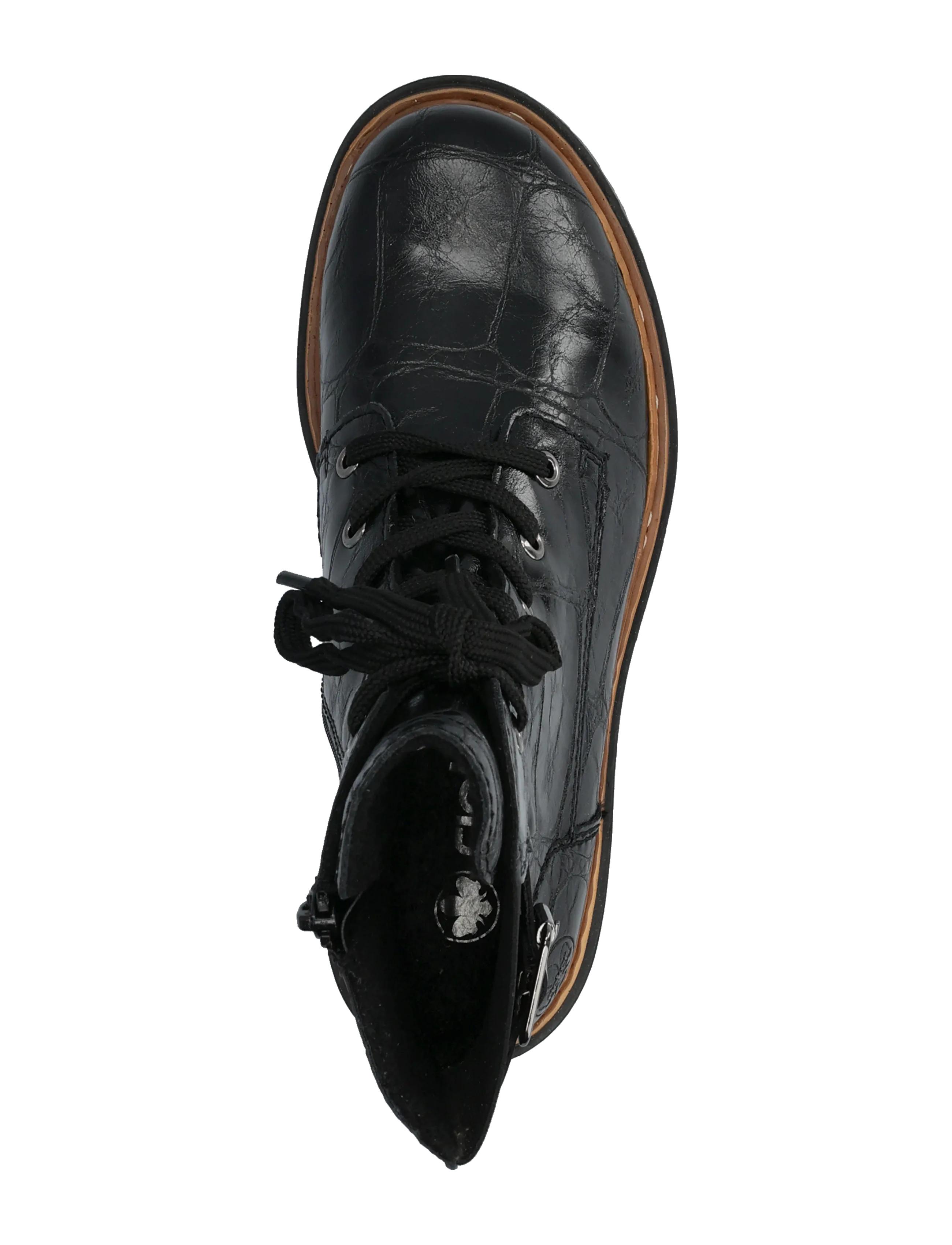 Rieker - 72631-01 - snørestøvler - black - 3
