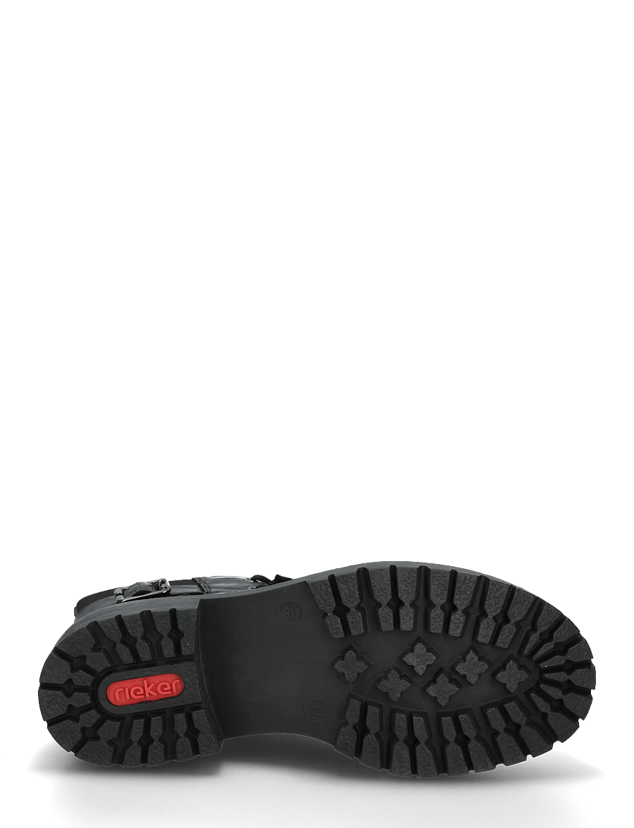 Rieker - 72631-01 - snørestøvler - black - 4