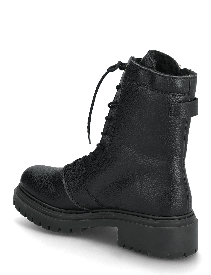 Rieker - Rieker Ladies mid height boots 72640-00 Black - madalad poolsaapad - black - 2