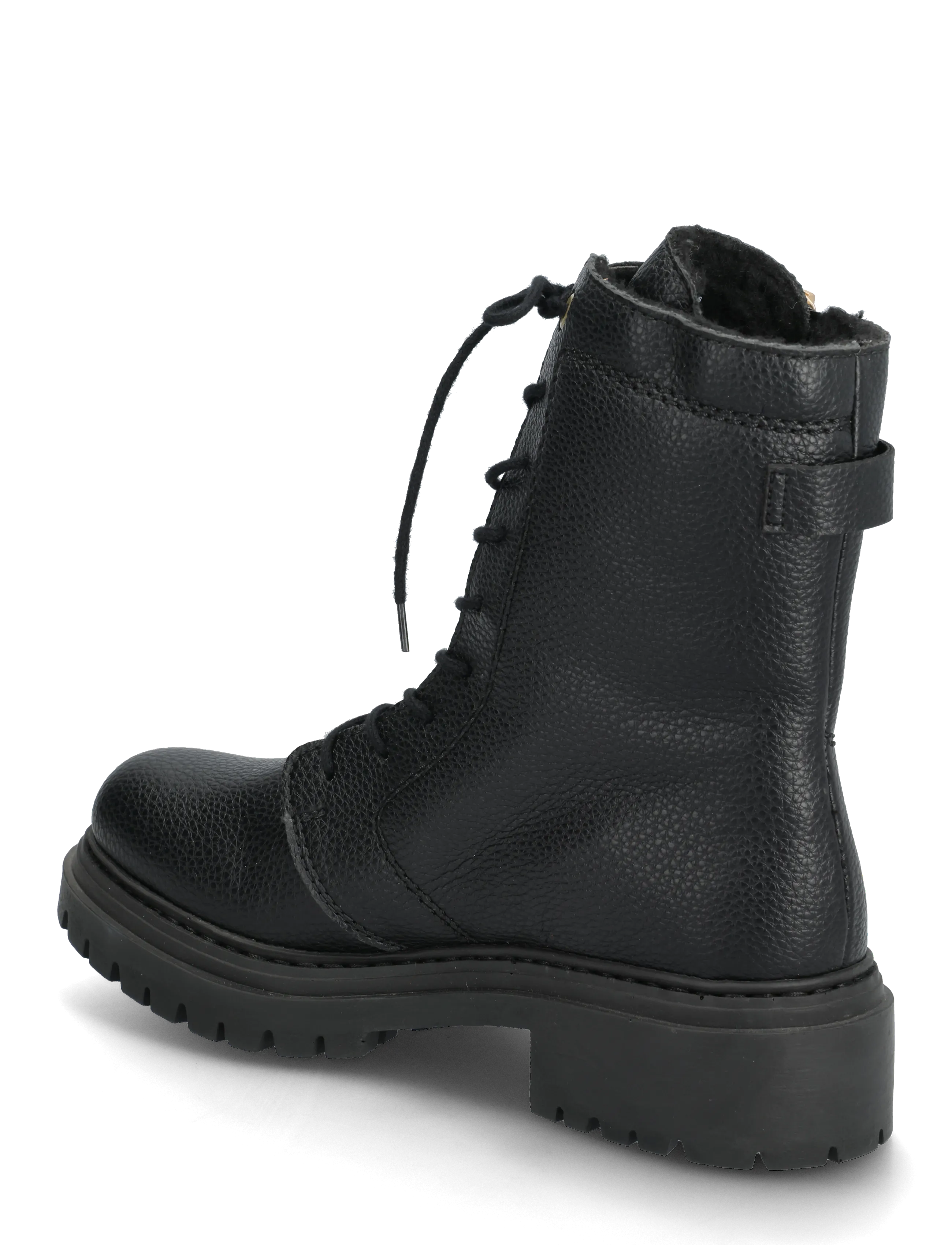 Rieker - Rieker Ladies mid height boots 72640-00 Black - flache stiefeletten - black - 2