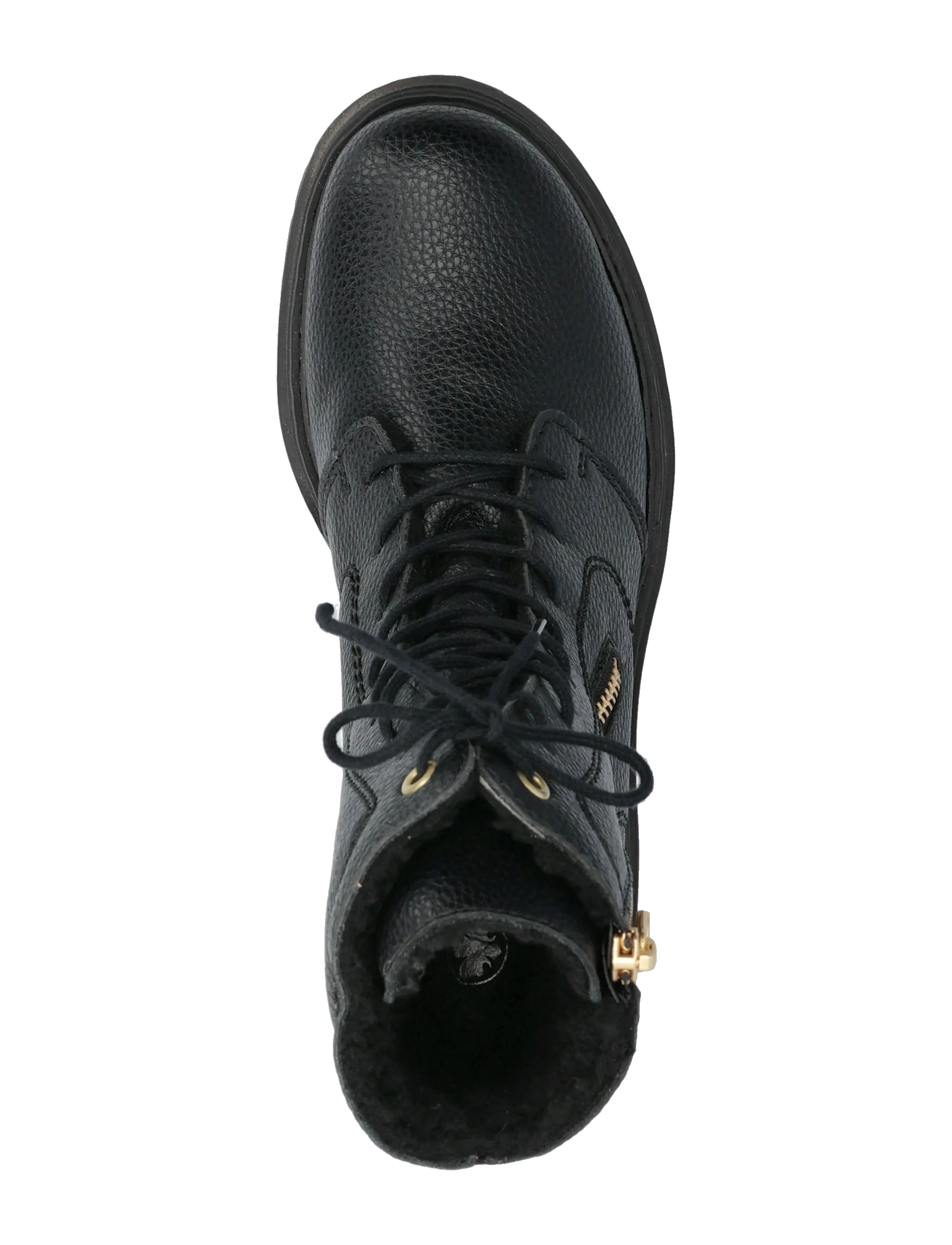 Rieker - Rieker Ladies mid height boots 72640-00 Black - flache stiefeletten - black - 3