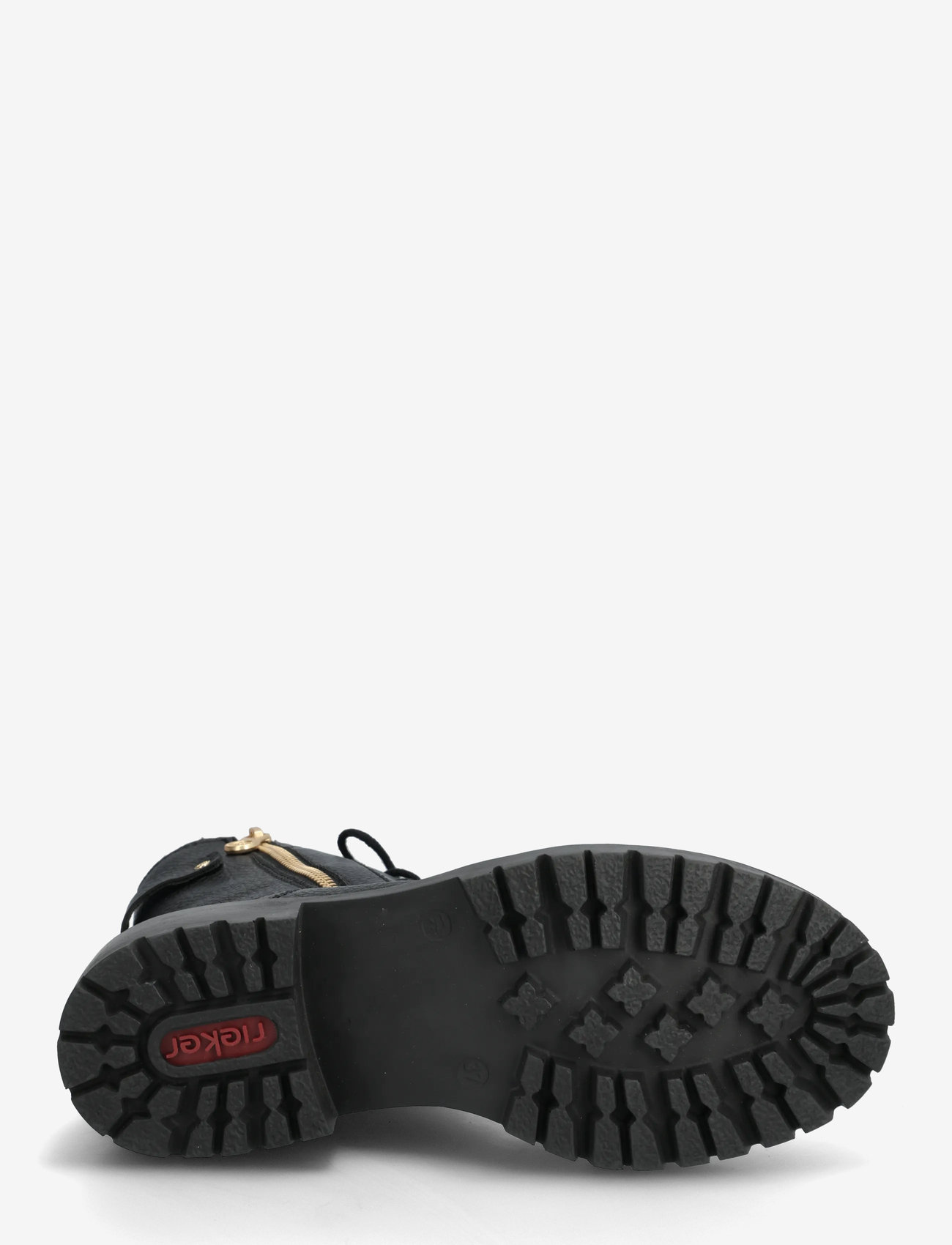Rieker - 72640 - madalad poolsaapad - black - 4