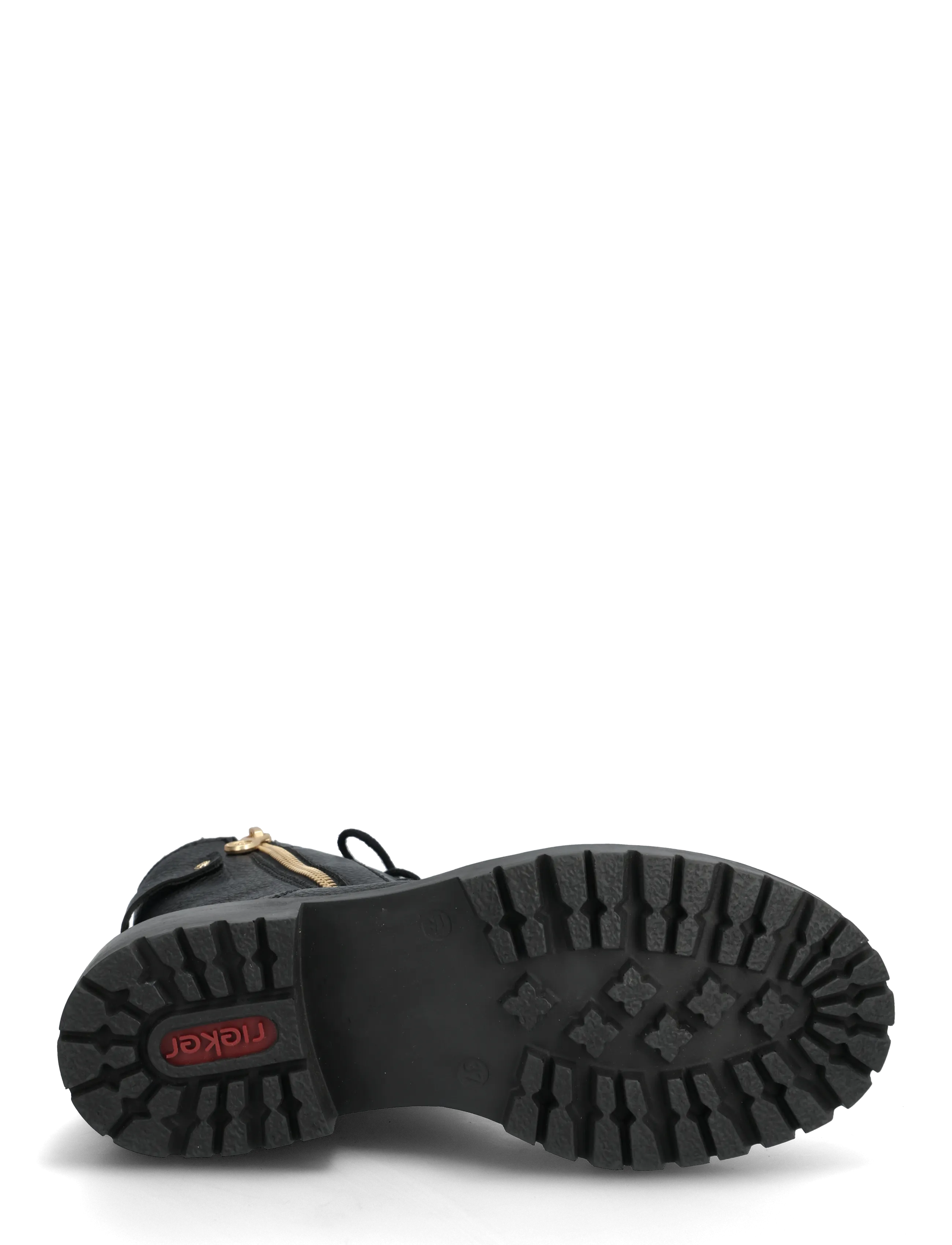 Rieker - Rieker Ladies mid height boots 72640-00 Black - flache stiefeletten - black - 4