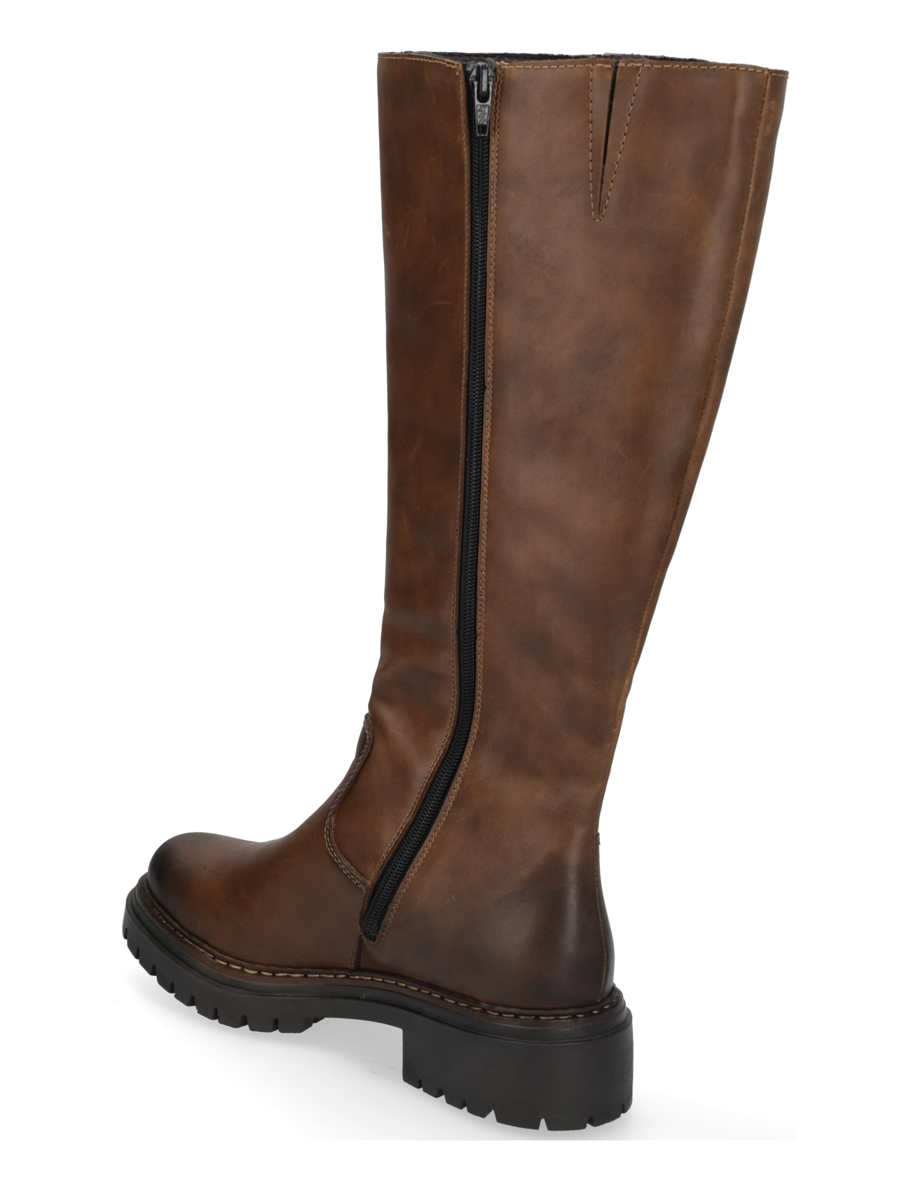 Rieker - Rieker Ladies' boots 72656-00 Black - knähöga stövlar - brown - 1