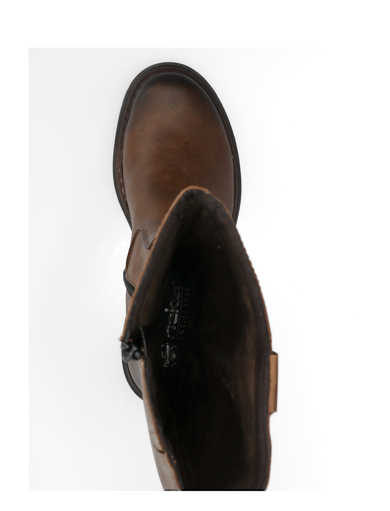 Rieker - Rieker Ladies' boots 72656-00 Black - knähöga stövlar - brown - 3